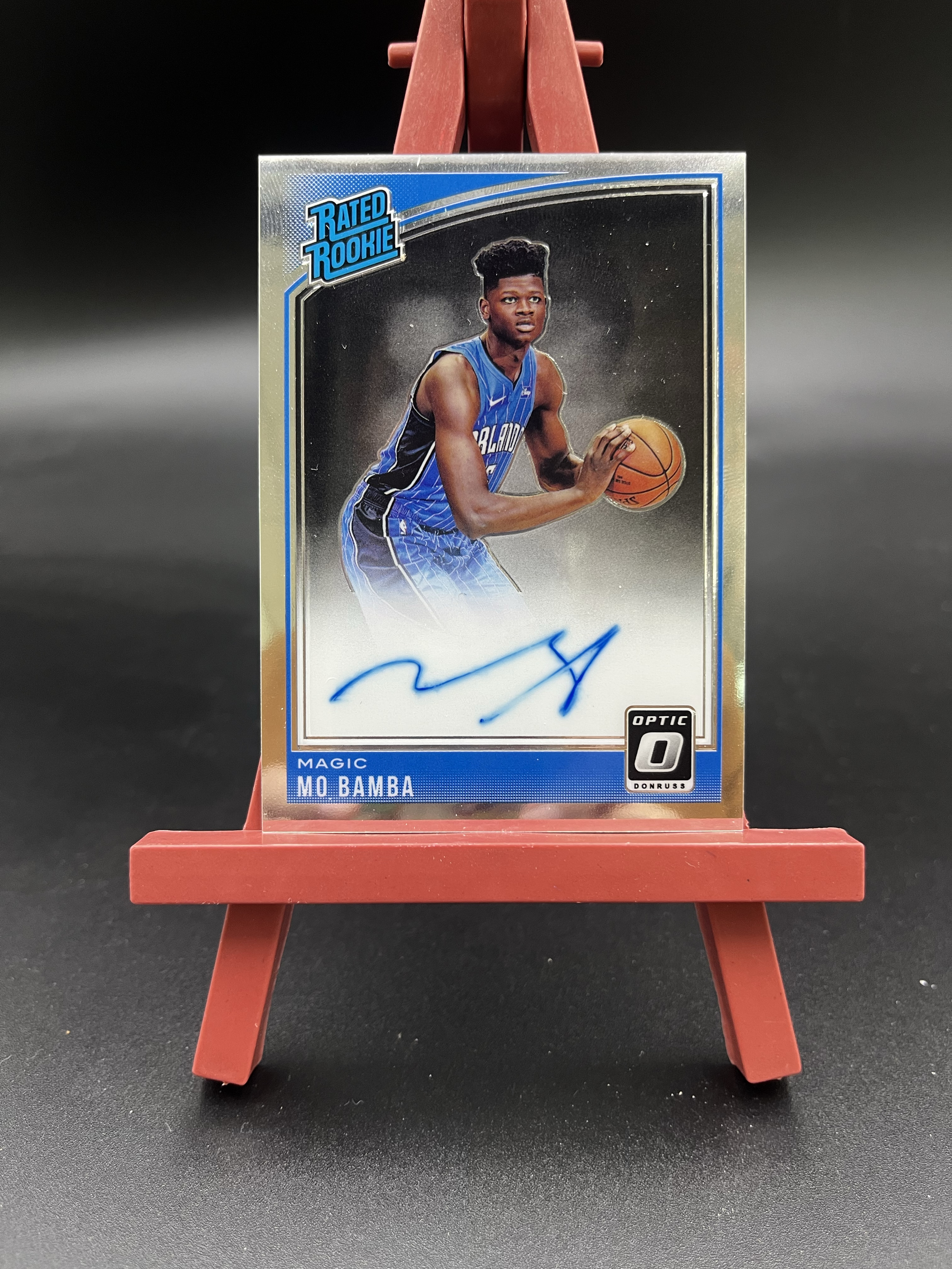 2018-19 Panini Donruss Optic Mo Bamba RC 穆罕默德 班巴 魔术 新秀 杜蕾斯op 签字 卡签 卡品如图 【优质签字专场】01WZ