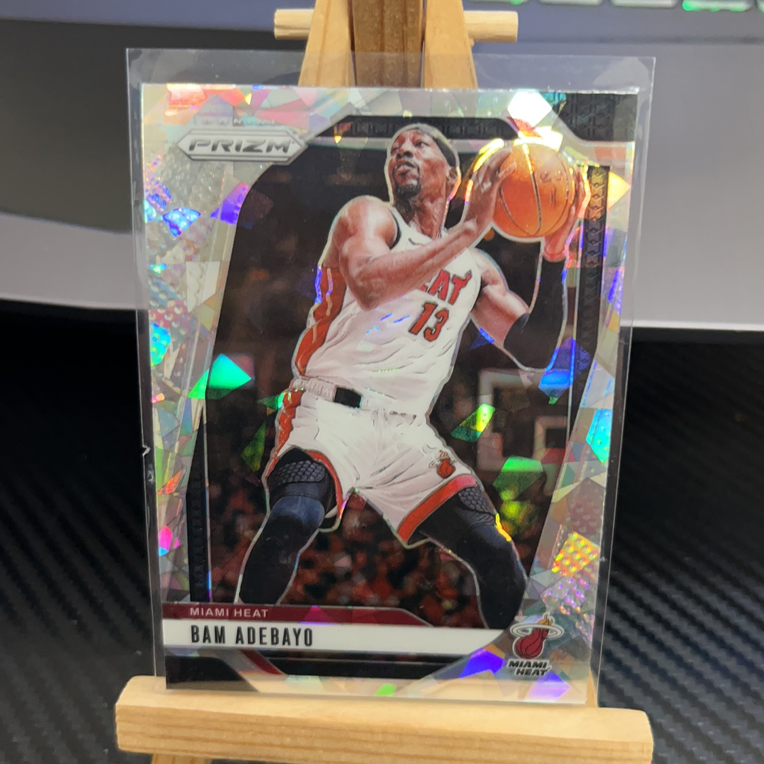 2024-25 Panini Prizm Bam Adebayo 阿德巴约 热火 银碎冰 银折 折射 prizm系列 pz 卡品如图 凑图必备 值得收藏! 免费代卖!