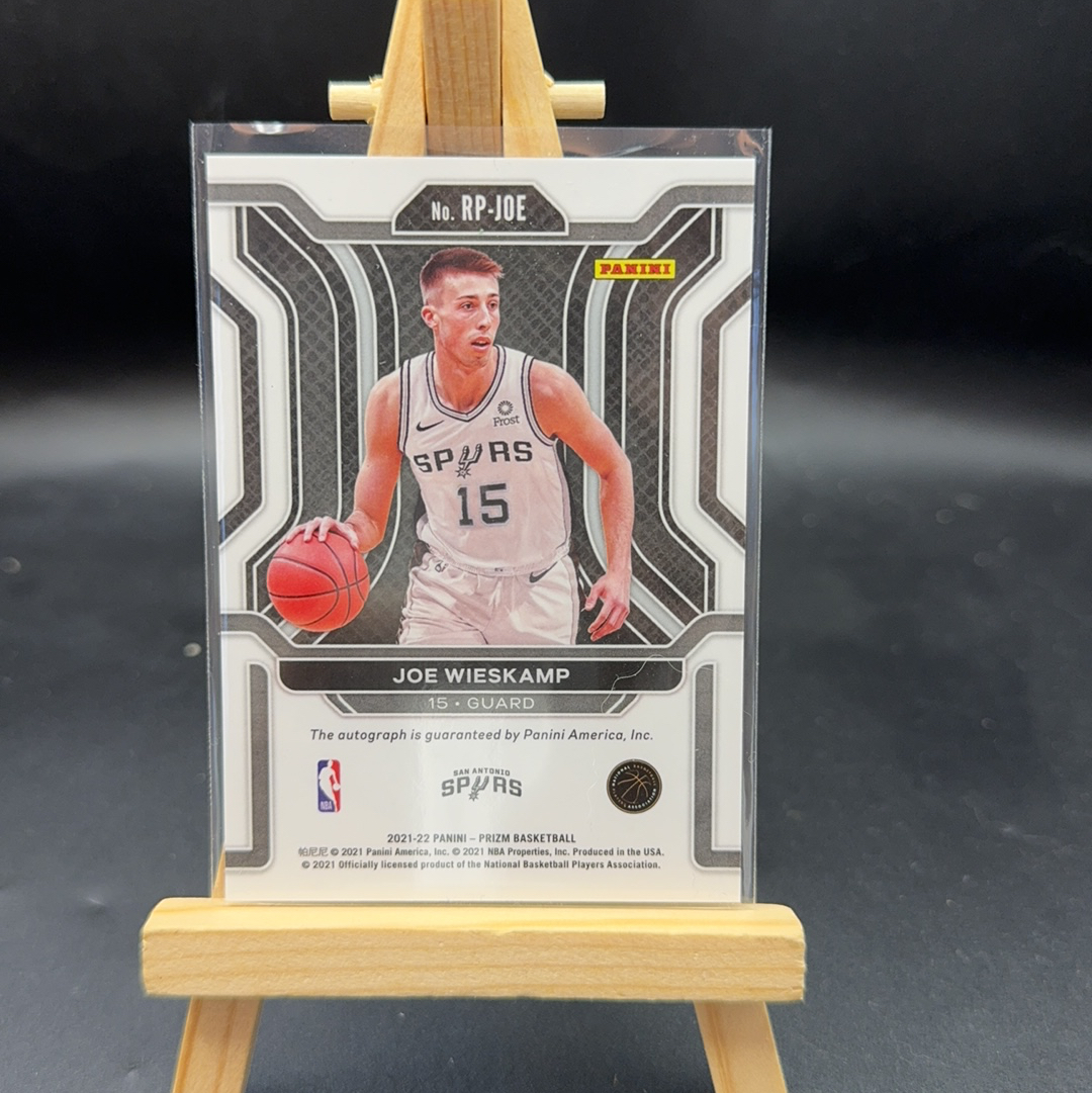 【Roseee代卖】2021-22 Panini Prizm Joe Wieskamp RC 马刺 乔 维斯坎普 新秀 签字 易水寒
