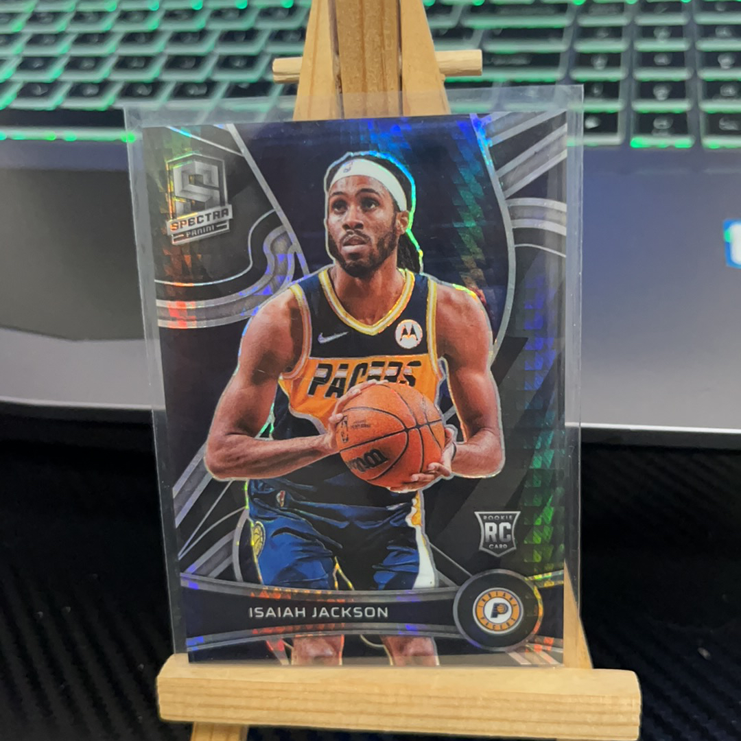 2021-22 Panini Spectra Isaiah Jackson RC 以塞亚 杰克逊 步行者 折射 光谱 卡品如图 凑图必备 值得收藏