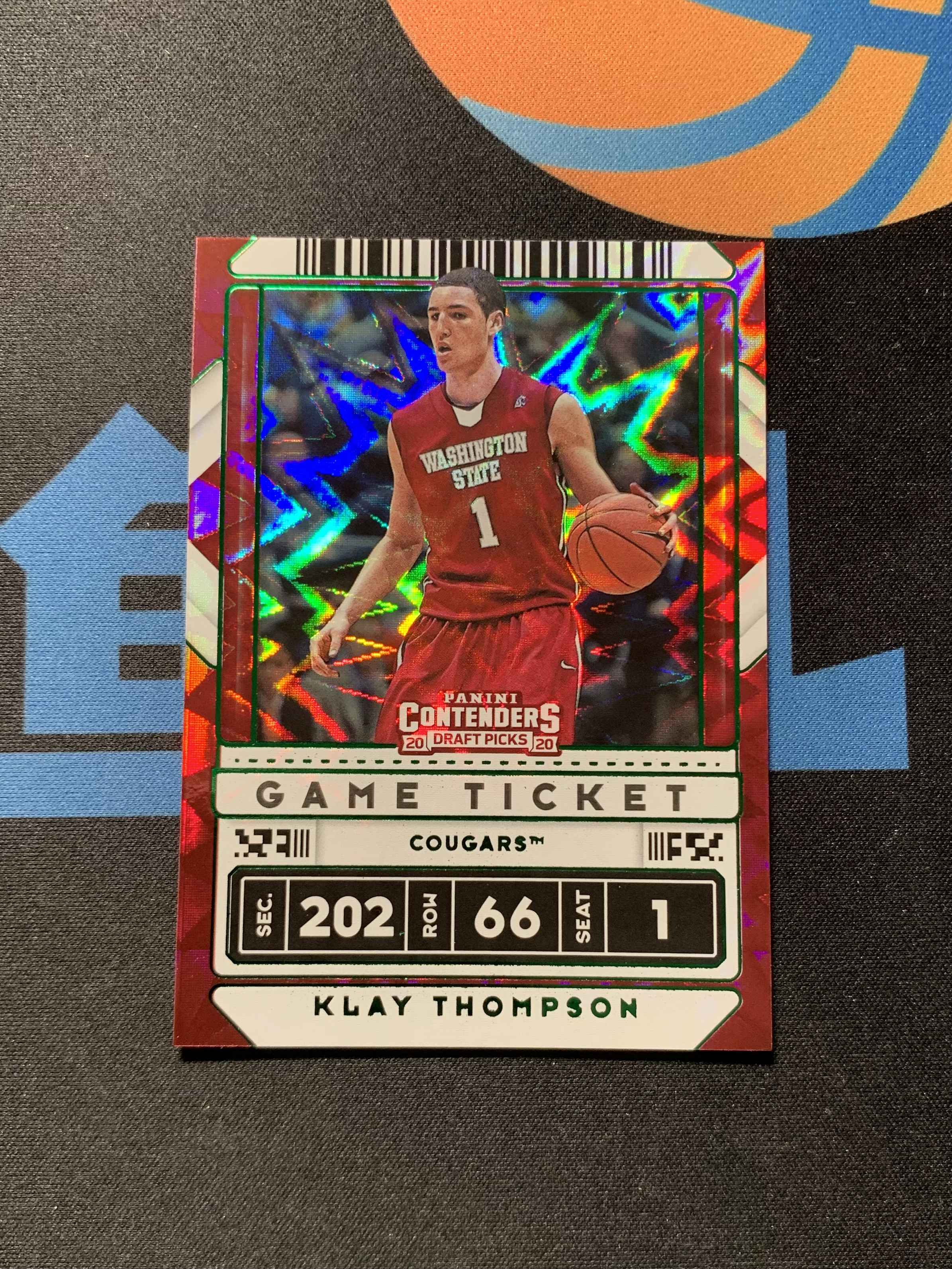 2020 Panini Contenders Draft Picks Klay Thompson 佛祖 克莱 汤普森 kaboom爆炸折射 专收凑套必备 请仔细阅读描述 小鱼儿ZMJ