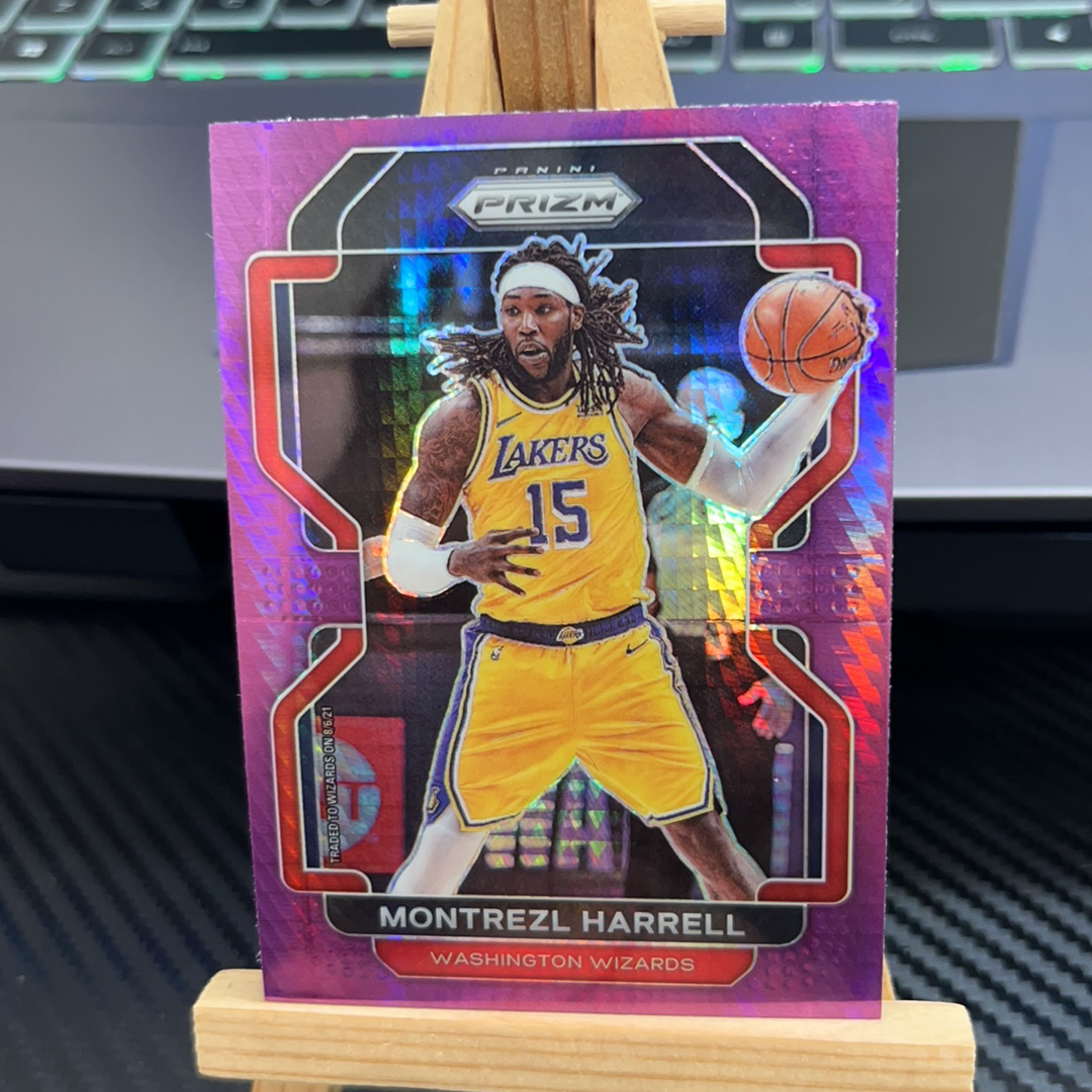 2021-22 Panini Prizm Montrezl Harrell 哈雷尔 奇才 紫波纹 紫折 折射 prizm系列 pz 卡品如图 凑图必备 值得收藏! 免费代卖!