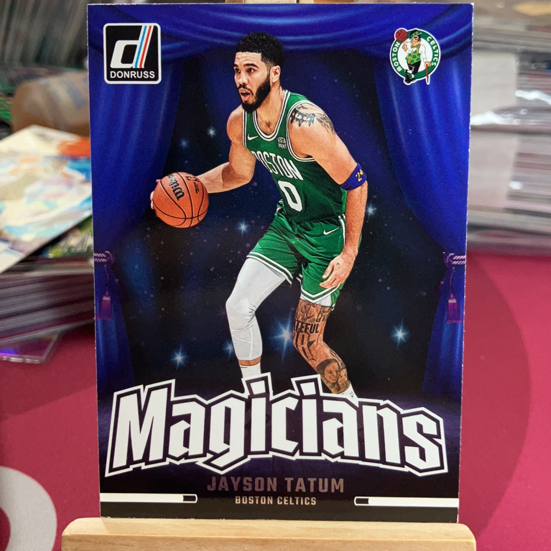 可积累!!!【小卡代卖】PANINI 杜蕾斯OP 顶级品相 凯尔特人领袖 联盟顶级小前锋 杰森 塔图姆  魔术表演特卡 卡品如图