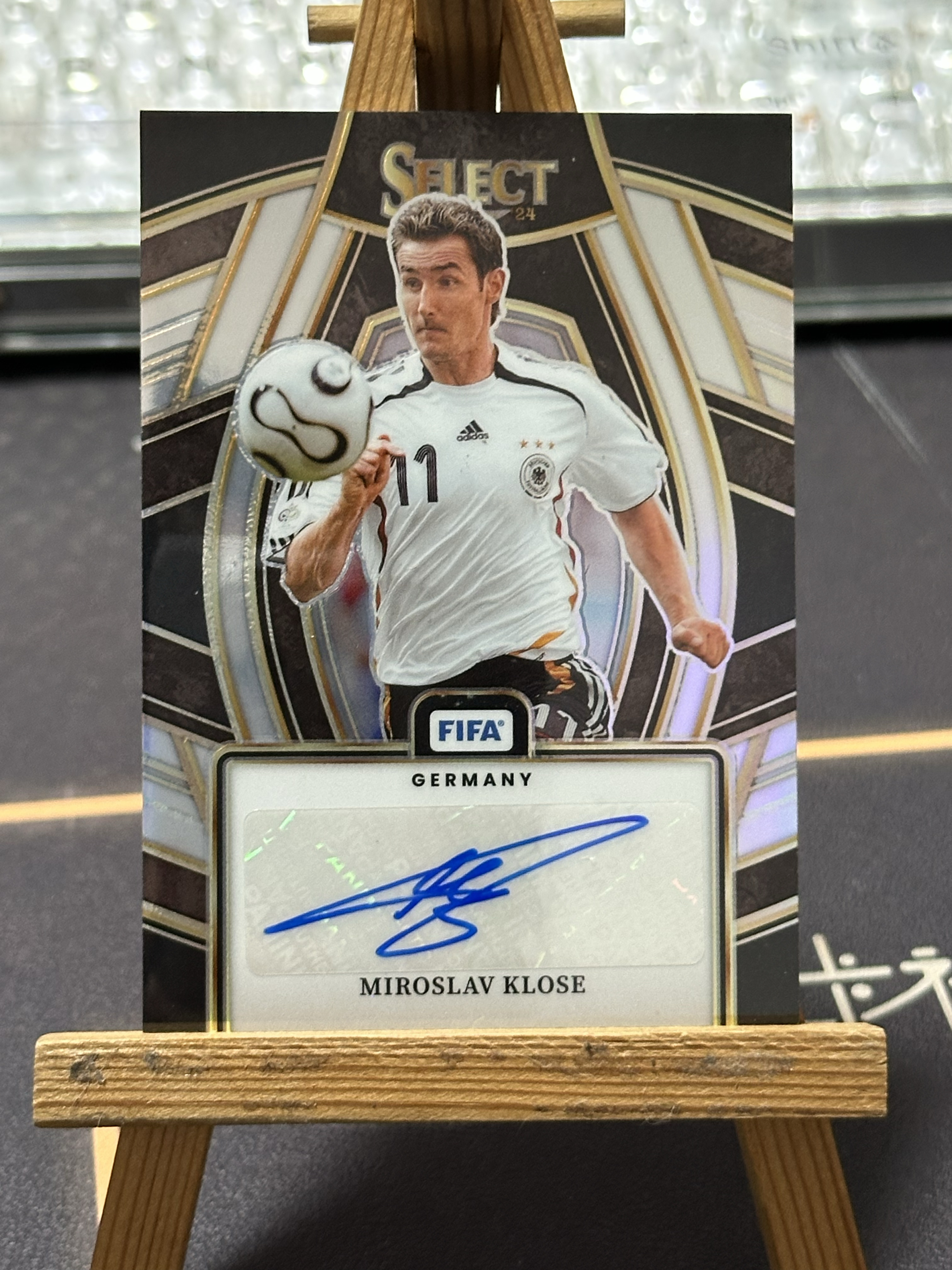 【八爪鱼拍卖🐙免手续费】2023-24 FIFA Select 德国 银折 签字 K神 米洛斯拉夫 克洛泽 Miroslav Klose
