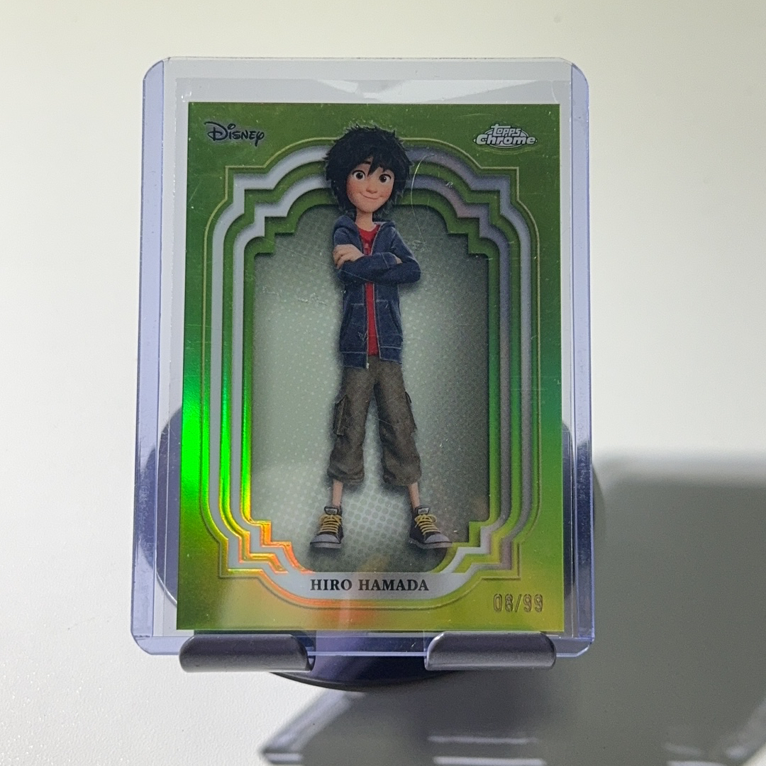 【大婷卡社】2024 Topps Disney Chrome迪士尼 #162 绿平行 带编 08/99 滨田宏 收藏凑套必备（被窝） 卡淘