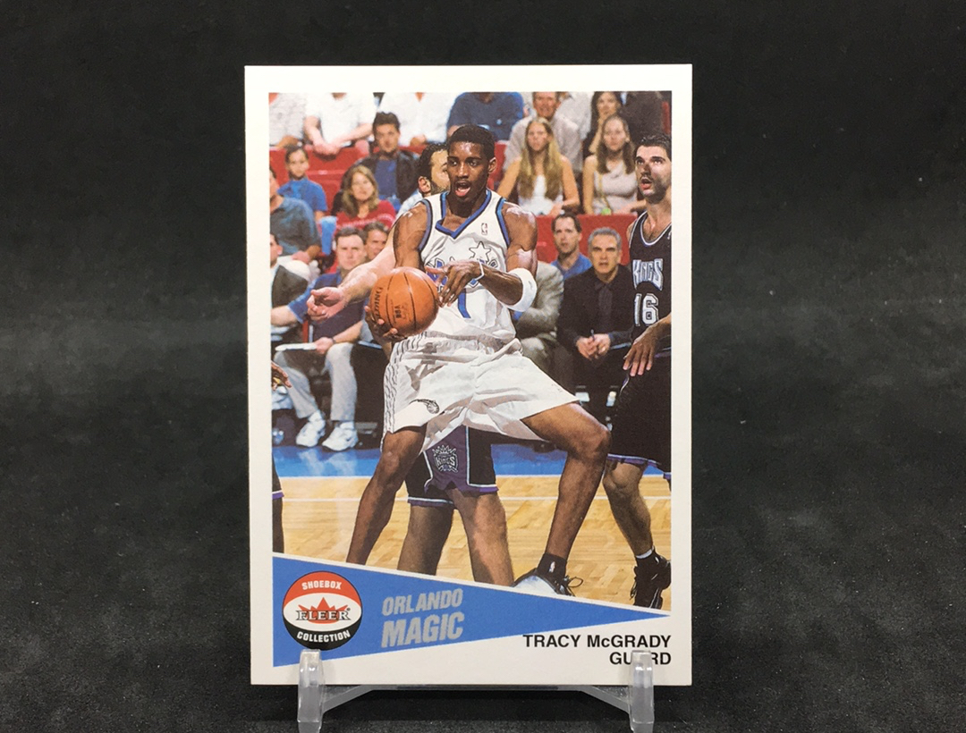 【DC拍卖】11.16 小科比 FLEER SHOEBOX 名人堂名宿 四大分卫之一 T-MAC 麦迪(微瑕)