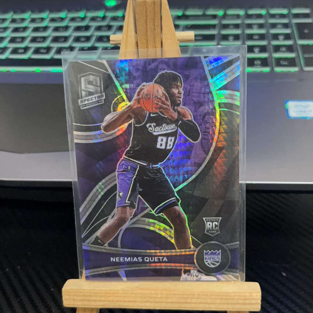 2021-22 Panini Spectra Neemias Queta RC 内米亚斯 凯塔 国王 折射 光谱 卡品如图 凑图必备 值得收藏