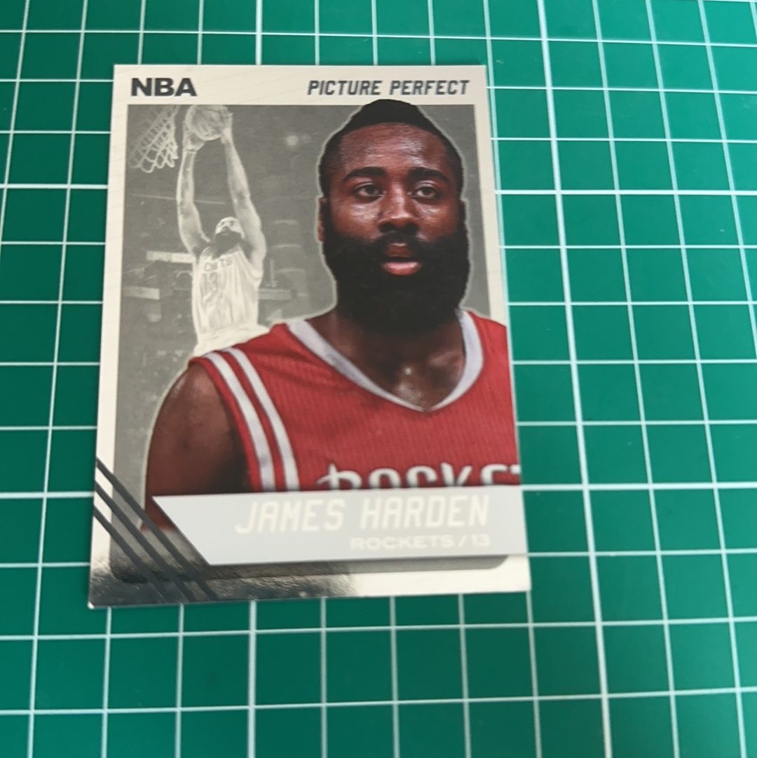 2014-15 Panini Americana James Harden S.p.a. 詹姆斯哈登 大胡子 火箭队 大头特卡 双选图 闪卡 精美选图 十年老卡 绝版卡 稀有大比例