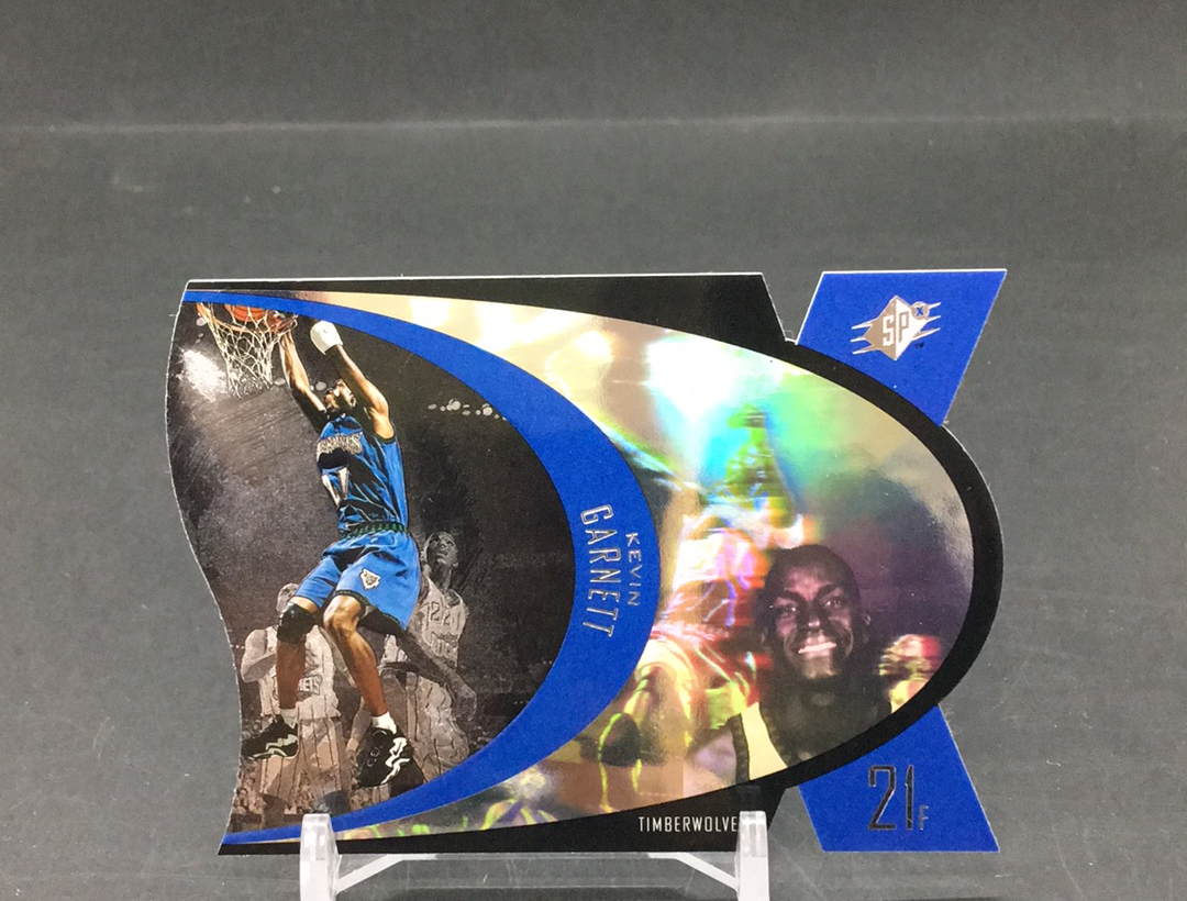 【DC拍卖】11.21 UD SPx 高端系列 经典镭射小飞机 实卡美如画 名人堂名宿 森林狼队史第一人 KG 狼王 凯文 加内特