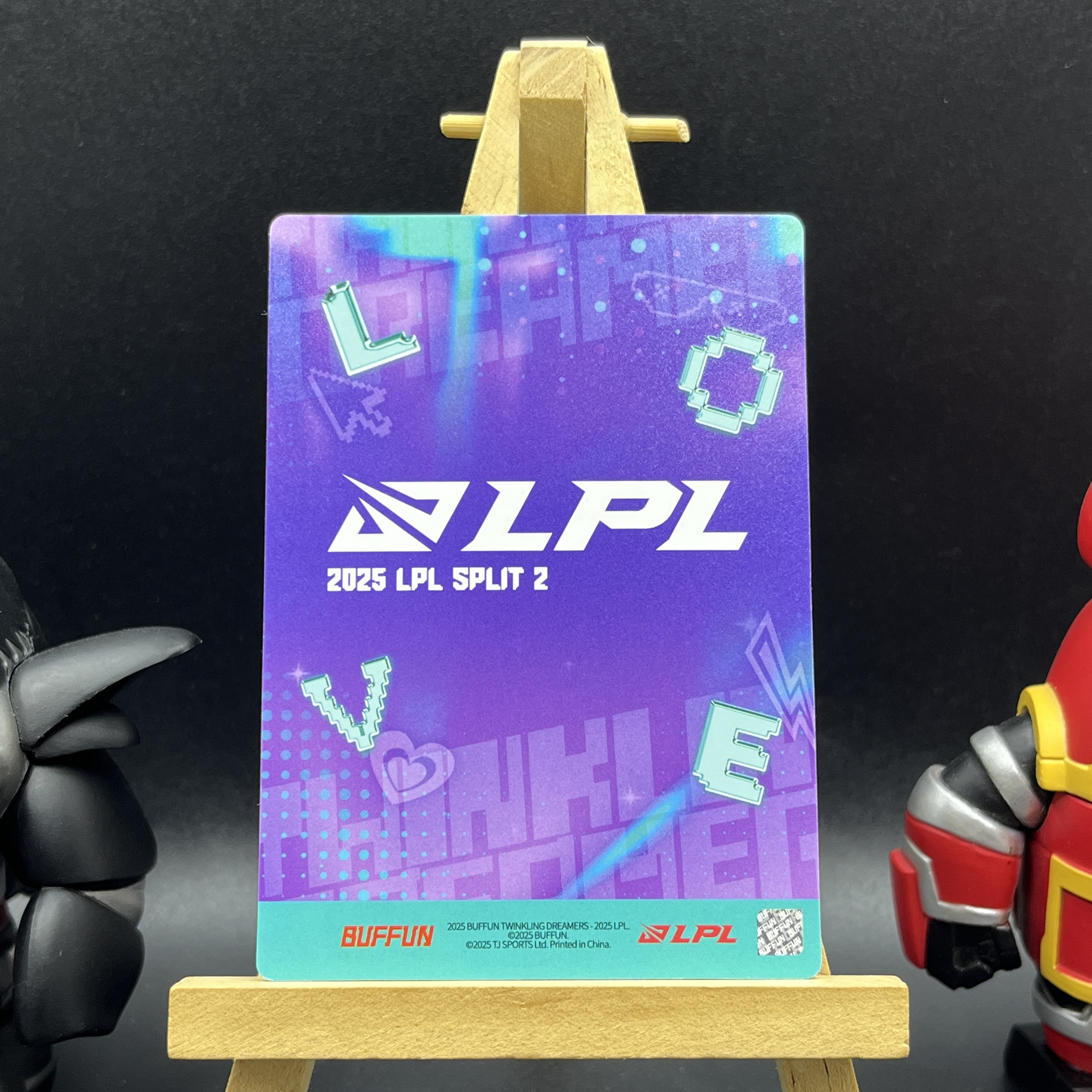 【KabuDa不累计】2025 Buffun 不凡玩品 英雄联盟 星火逐梦 LPL 选手卡 LGD Meteor 人生四格特卡 白
