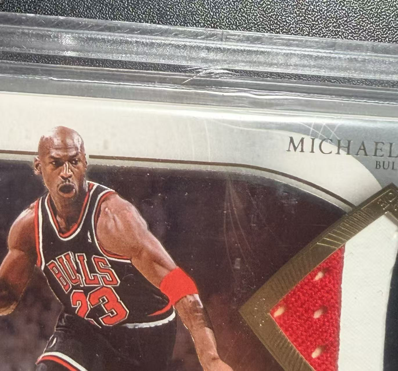【小柴拍卖】2006-07 Upper Deck Exquisite Michael Jordan ##AP-MJ BGS8.5 木盒系列 迈克尔乔丹 签字 卡签 公牛 patch /100编 投资必备 金版三色pa 物料 使徒安迪