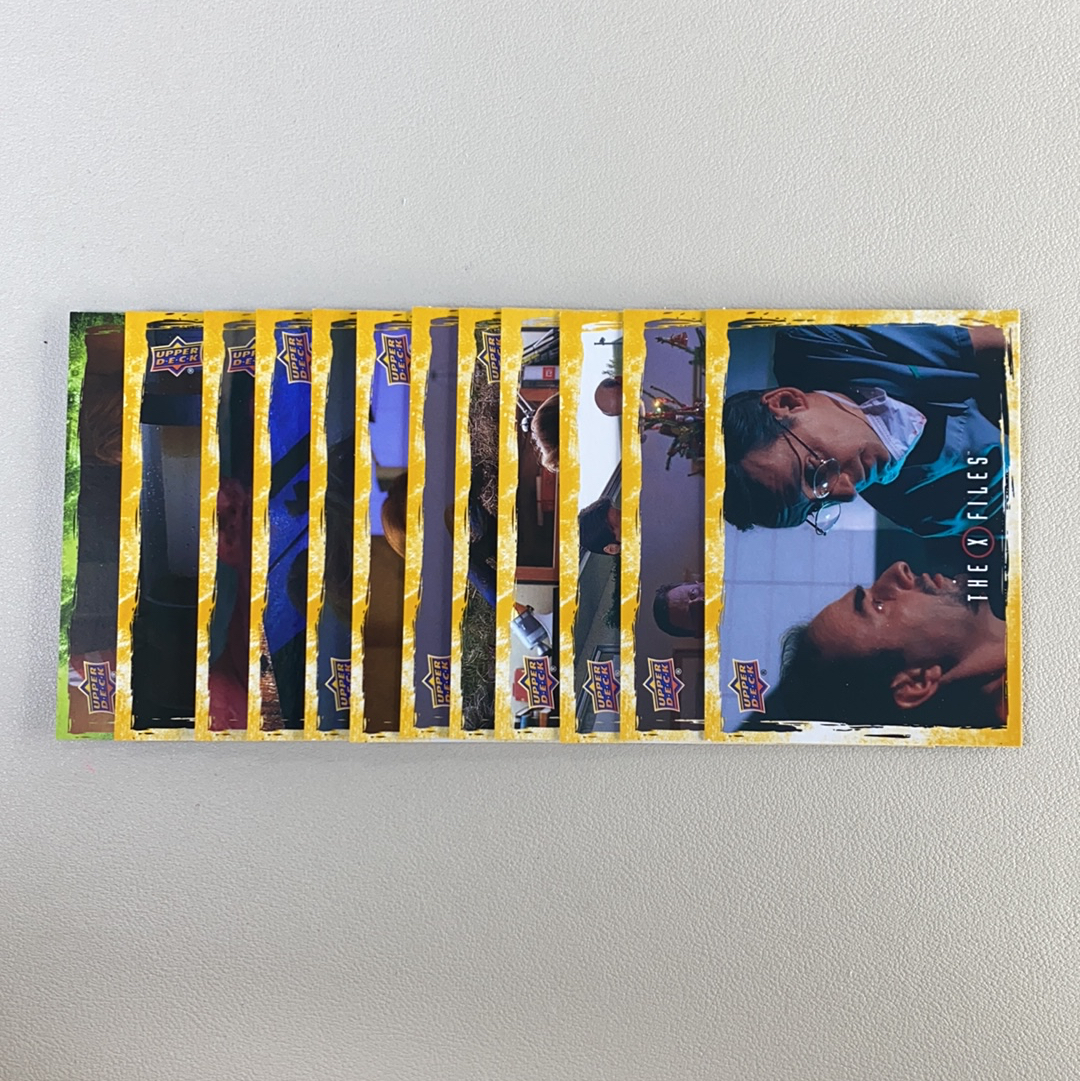 【弈卡代拍】2025 The X- Files UPPER DECK ud X档案 经典美剧 普卡 base 特卡 绿折 场景剧照卡 打包 不齐 品相如图 收藏必备 Eilish