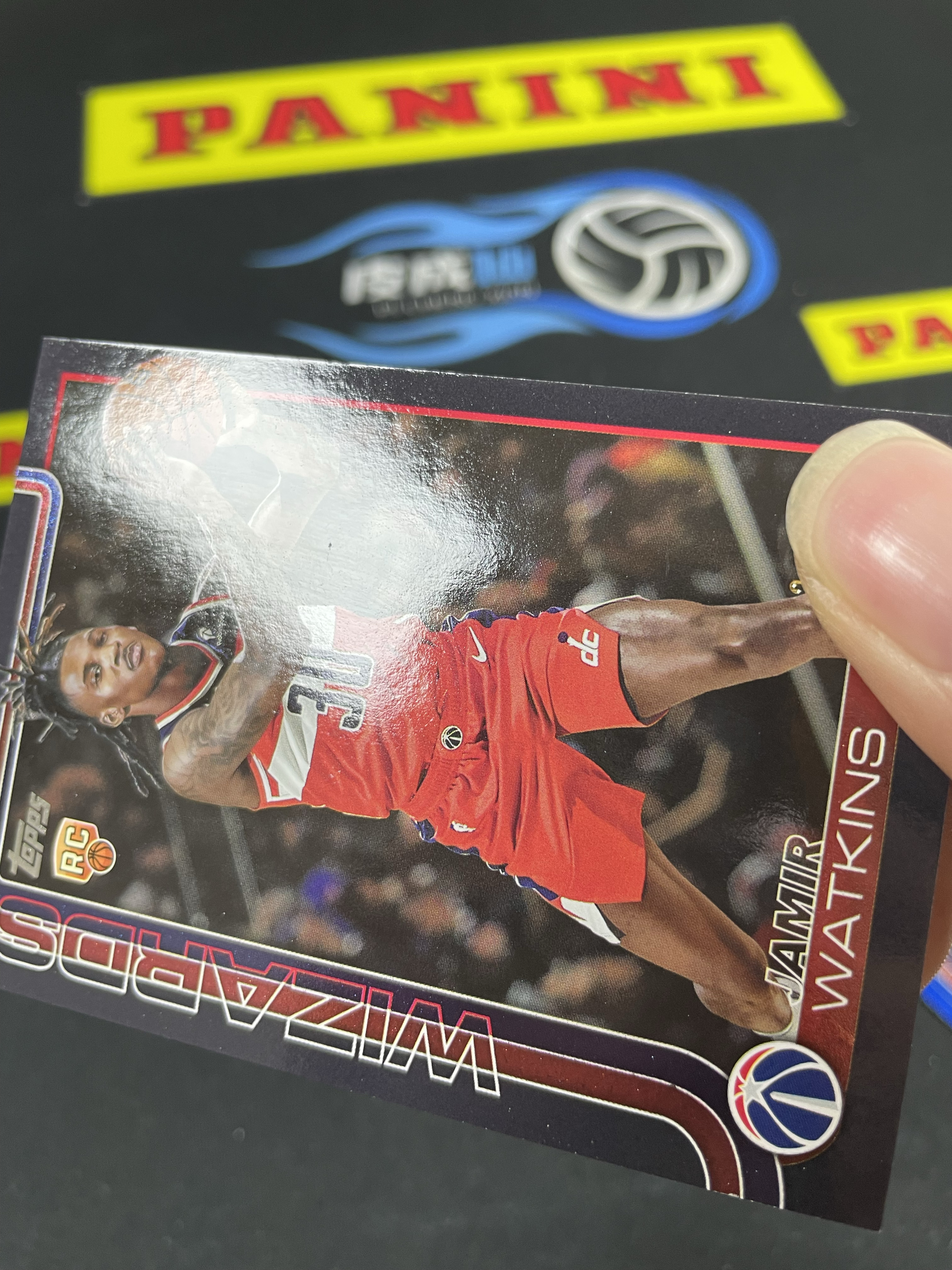 【皮成仙拍卖 统一手续费6%】 2025 TOPPS 奇才 JAMIR WATKINS 贾米尔沃特金斯 新秀 RC 黑平行 68编 瑕疵如图 凑套必备 值得收藏【只发顺丰】kenh11.8