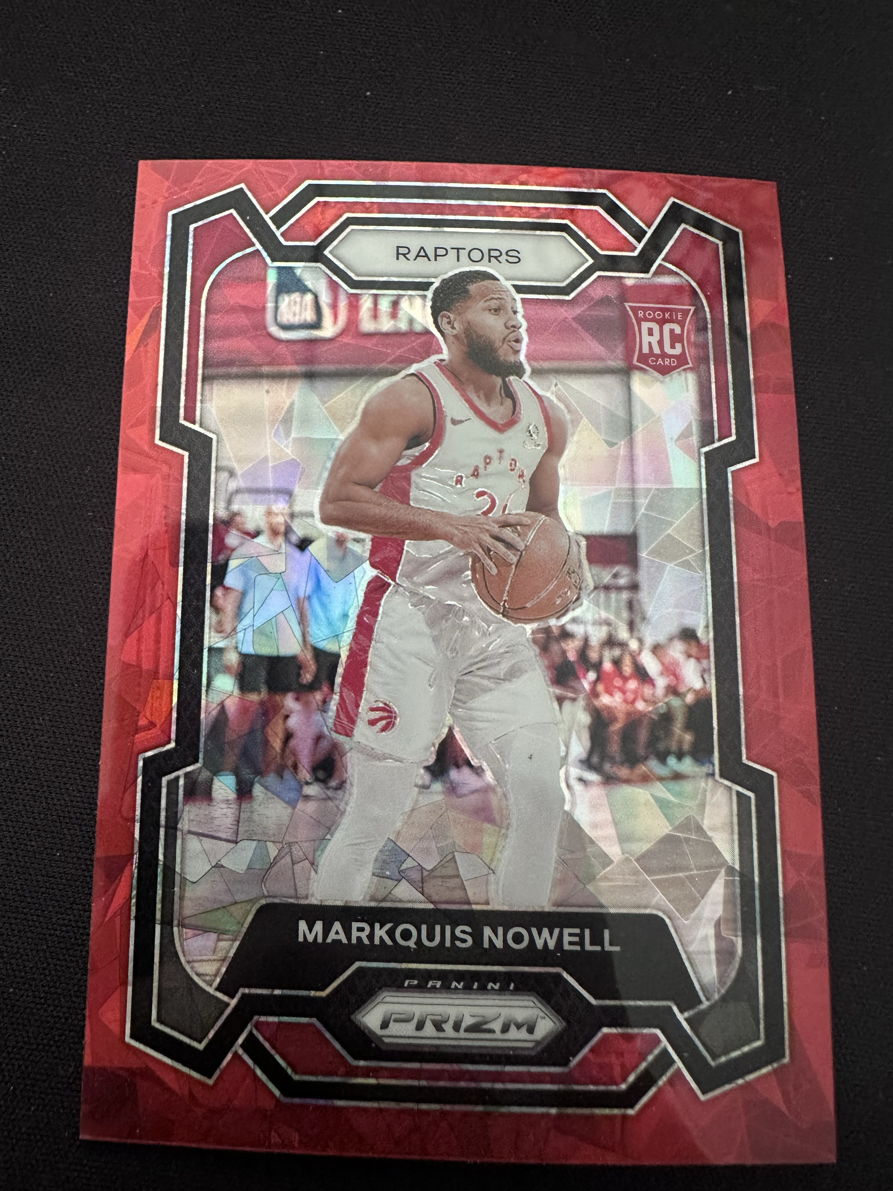 2023-24 Panini Prizm Markquis Nowell RC 猛龙 新秀 马基斯 诺埃尔 碎冰折 潜力无限 投资必备 卡品如图【万金卡牌 截拍预付85%】隔天订单不合并