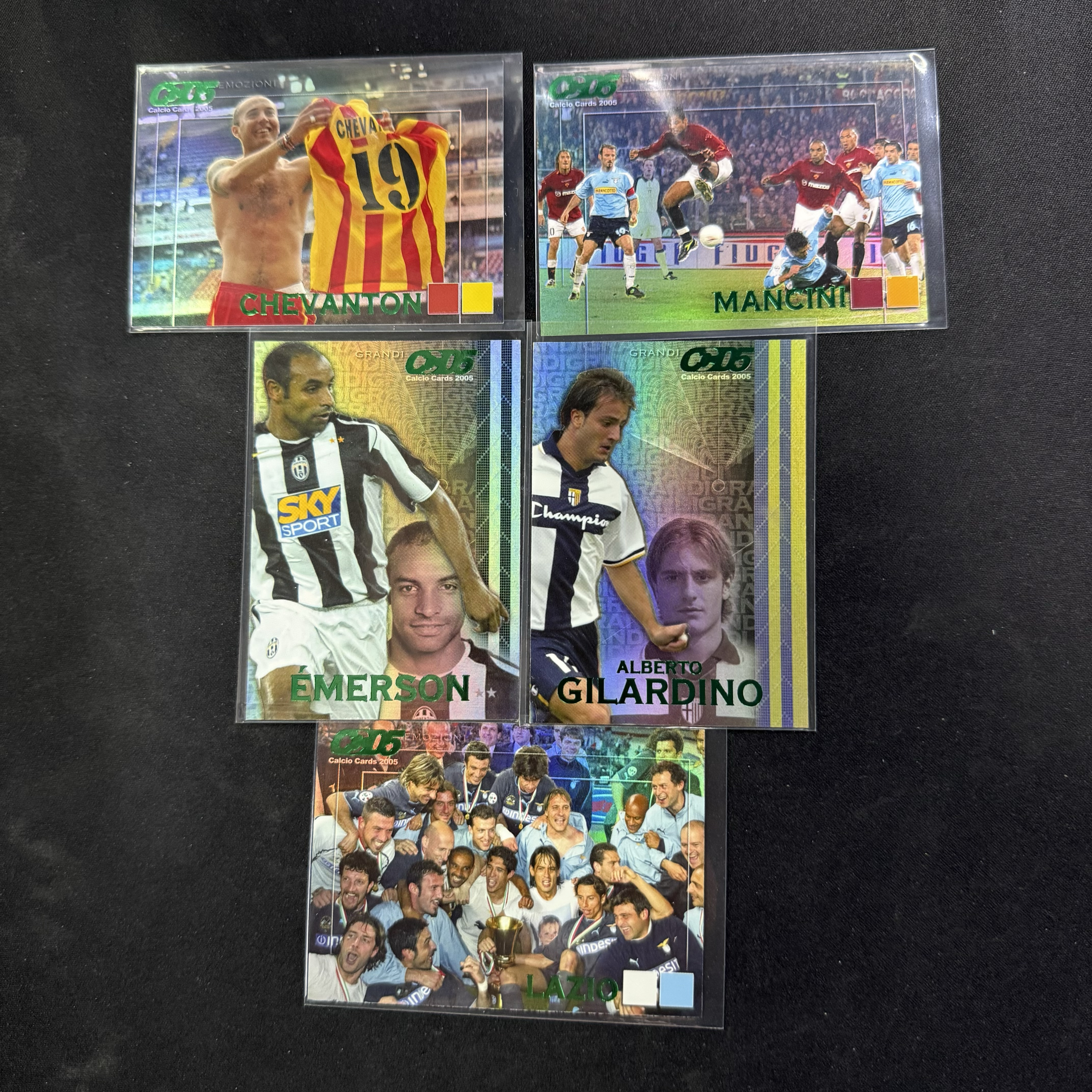 2005 Panini CALCIO Alberto Gilardino 【SC拍卖】意甲 吉拉迪诺 埃莫森 曼奇尼 拉齐奥 折射 特卡 lot 收藏必备(小樽之恋)