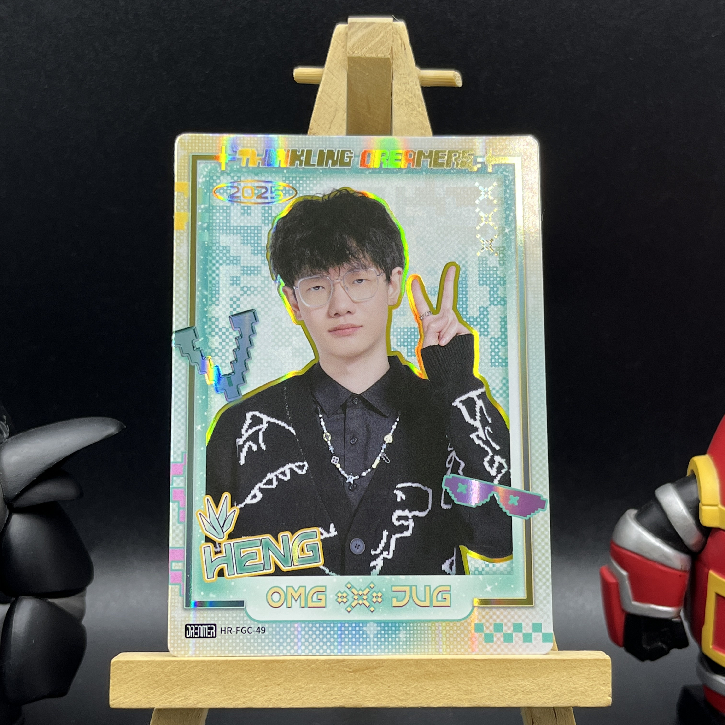 【KabuDa不累计】2025 Buffun 不凡玩品 英雄联盟 星火逐梦 LPL 选手卡 OMG Heng 人生四格特卡 树