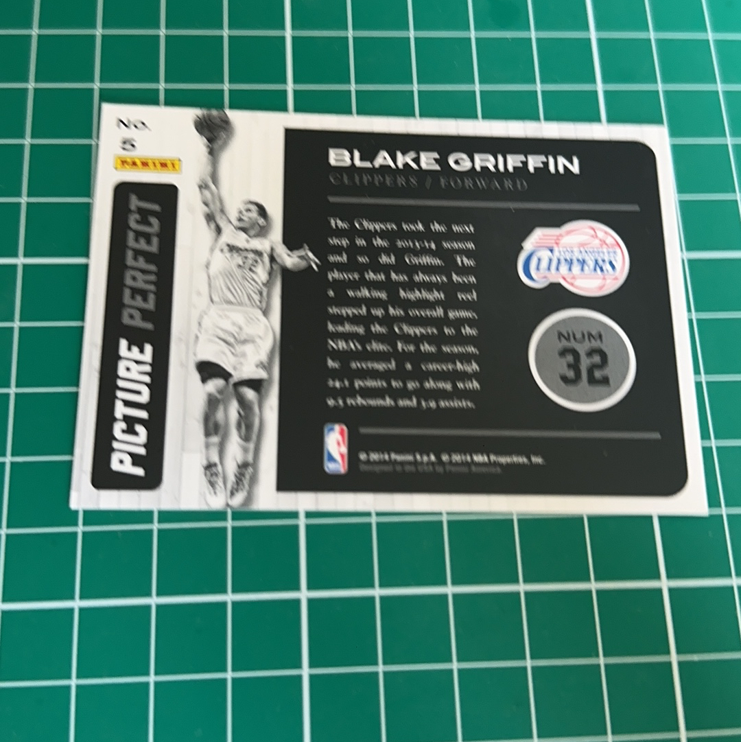 2014-15 Panini Americana Blake Griffin S.p.a. 布雷克格里芬 给力芬 picture perfect 大头特卡 折射 银折 十年老卡 绝版卡 稀有大比例