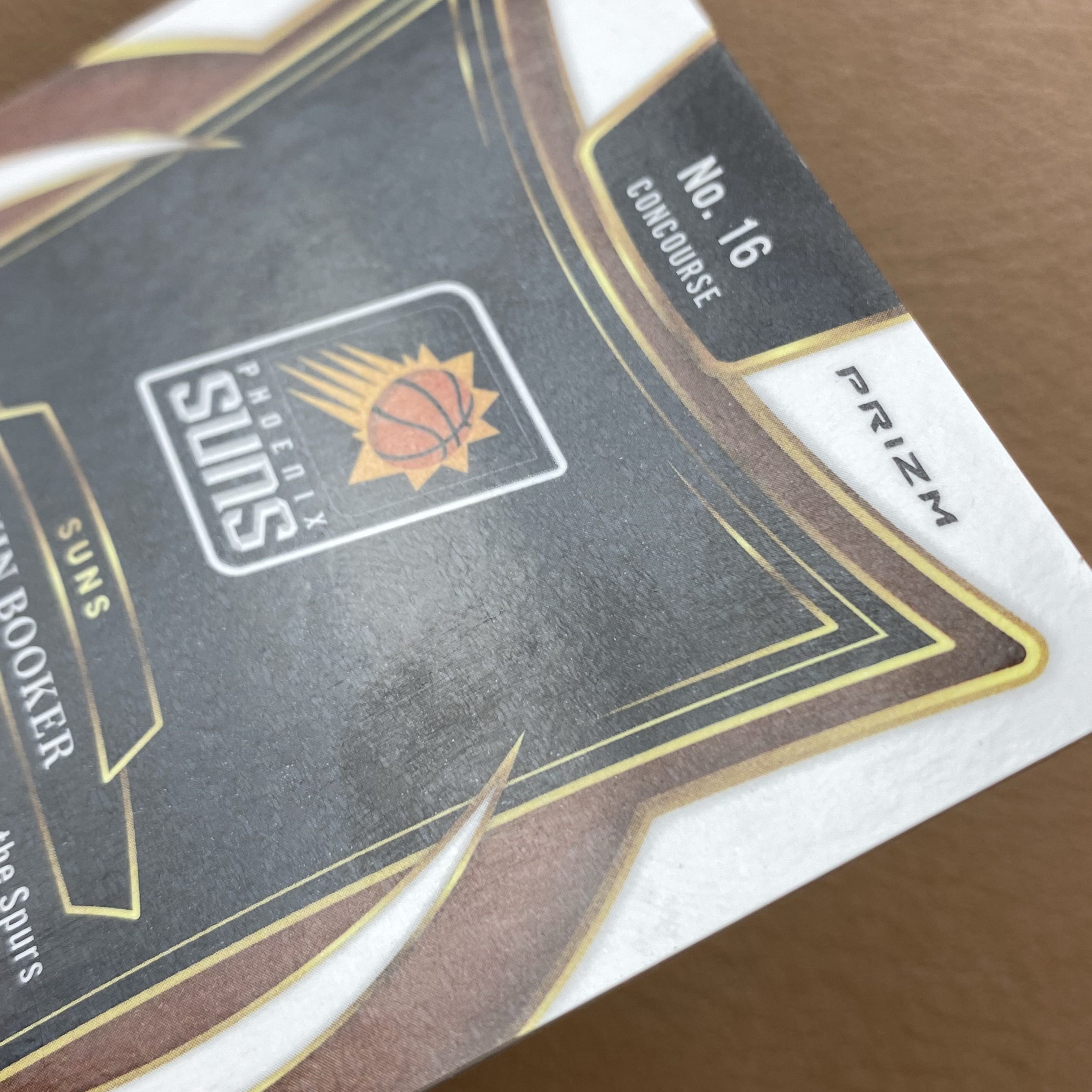 【千藏代拍】2024-25 PANINI-SELECT BASKETBALL DEVIN BOOKER 德文 布克 太阳 08/10编 金波纹 卡品如图(小金)