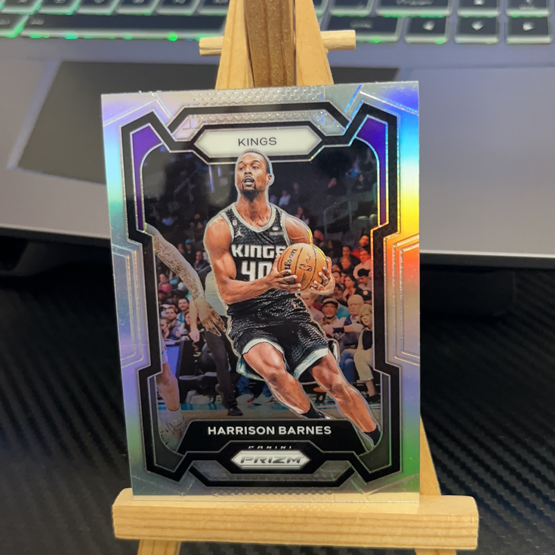 2023-24 Panini Prizm Harrison Barnes 哈里森 巴恩斯 国王 银折 折射 prizm系列 pz 卡品如图 凑图必备 值得收藏!免费代卖!