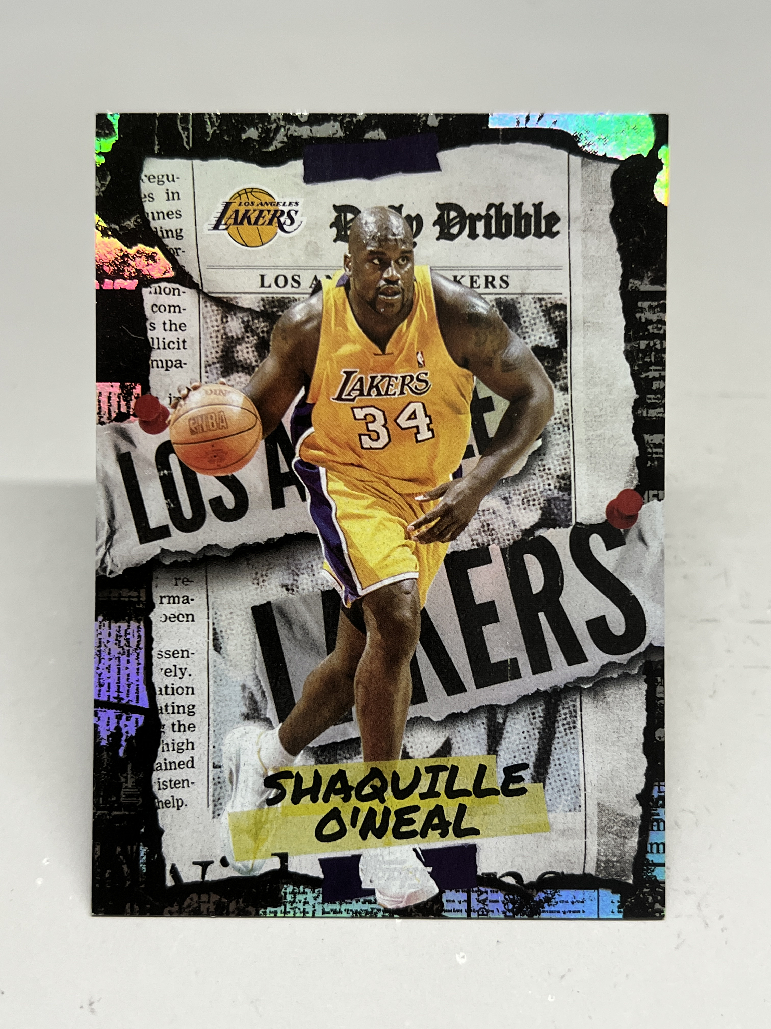 2025 Topps Flagship Shaquille O'Neal 【挂机拍卖】奥尼尔 湖人 大鲨鱼 日报特卡 折射 #26 卡品如图 收藏 凑套