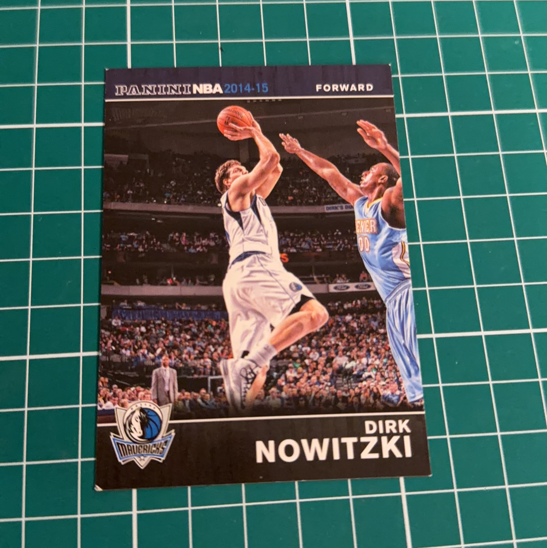 2014-15 Panini Americana Dirk Nowitzki S.p.a. 德克诺维斯基 诺维茨基 德国战车十年老卡 绝版卡 稀有base