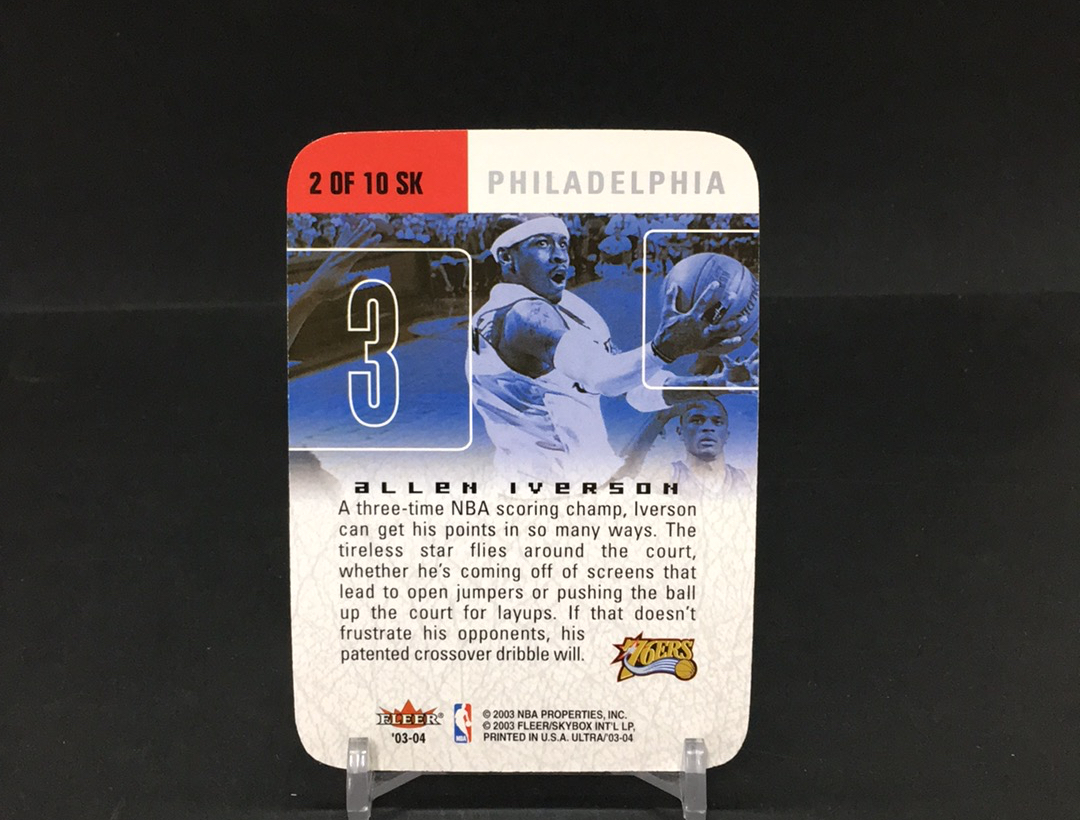 【DC拍卖】11.19 ULTRA 大比例特卡 经典老特 实卡美如画 名人堂名宿 76人队魂 费城之子 答案 阿伦 艾佛森