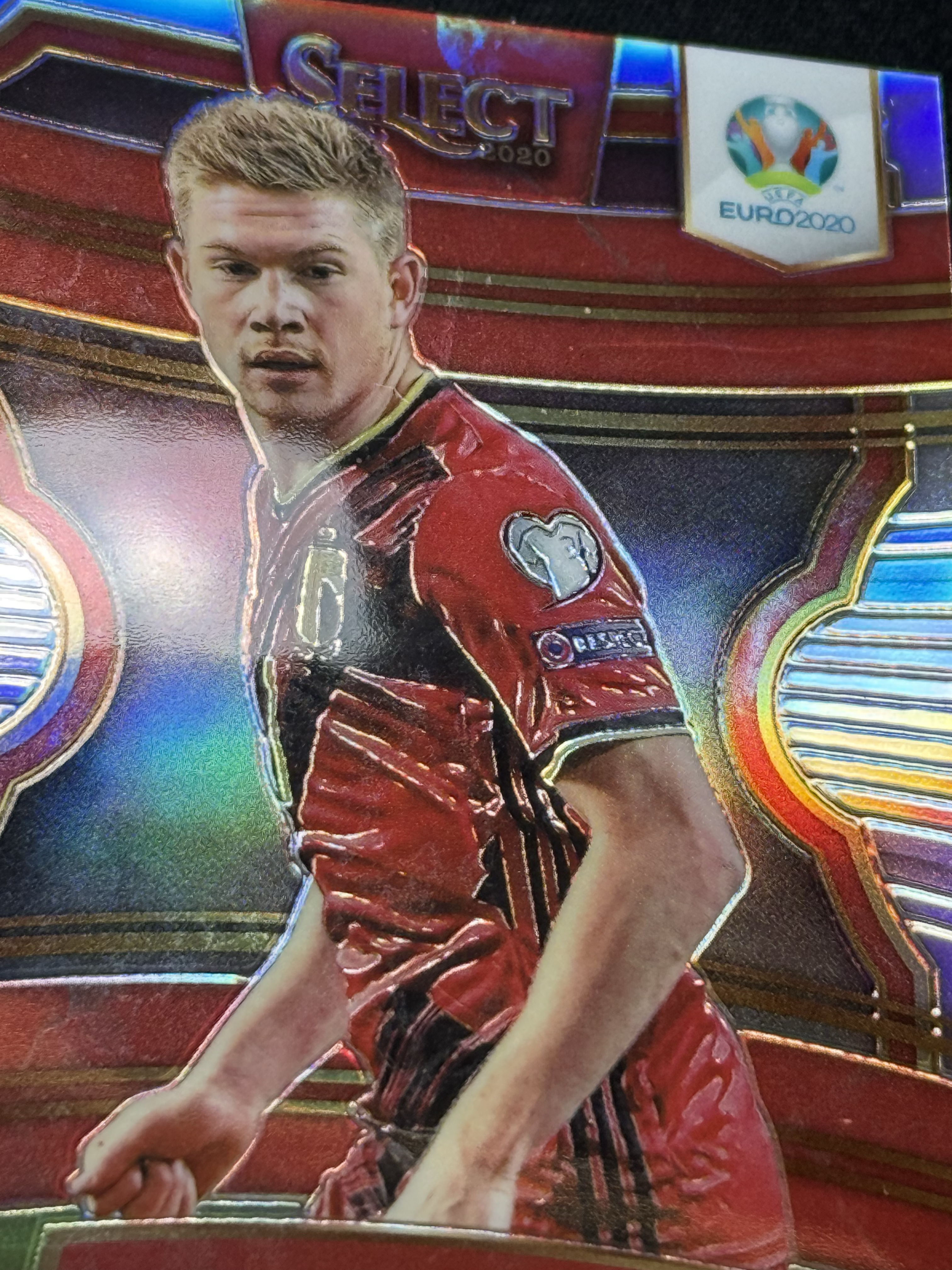 2020 Panini Select Kevin De Bruyne 【小贝代拍】欧洲杯 Select 比利时 曼城 那不勒斯 丁丁 德布劳内 银折 瑕疵如图 拍前看描述 H EW