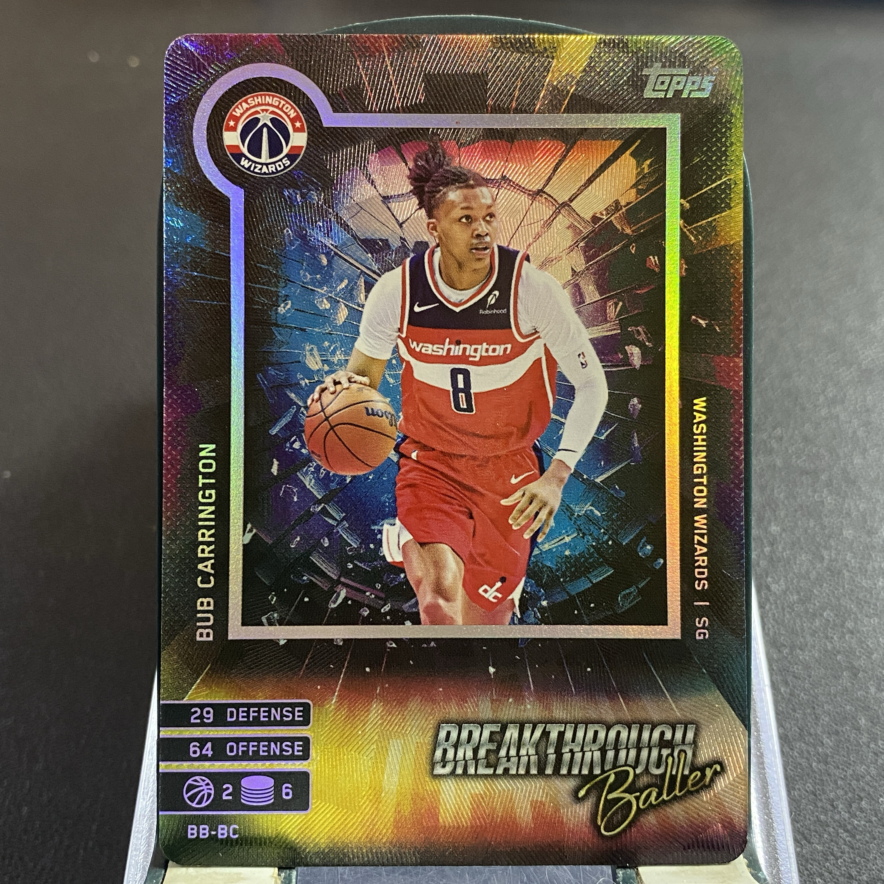 2025 Topps Donruss Bob Carrington 卡游 854