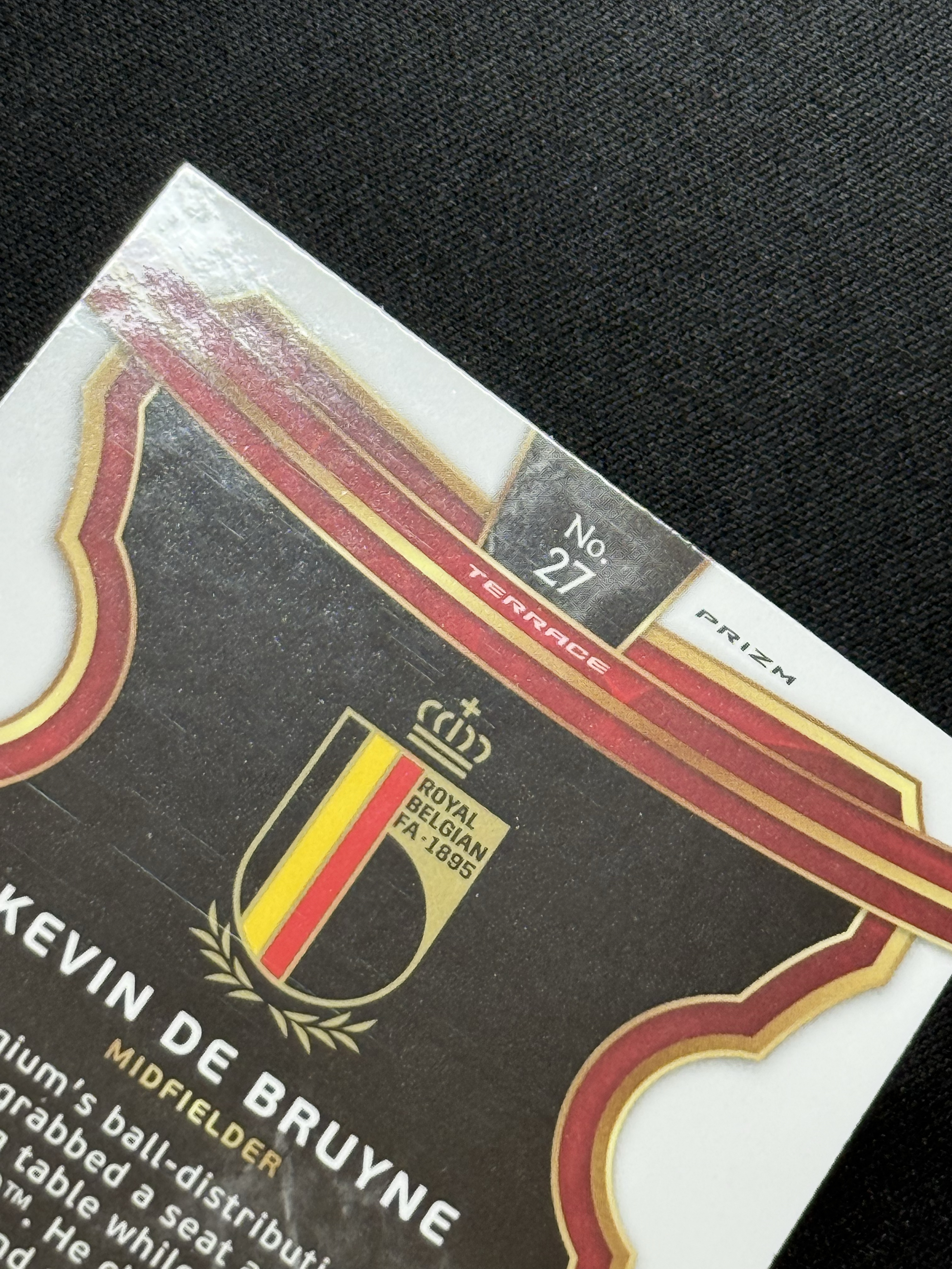 2020 Panini Select Kevin De Bruyne 【小贝代拍】欧洲杯 Select 比利时 曼城 那不勒斯 丁丁 德布劳内 银折 瑕疵如图 拍前看描述 H EW