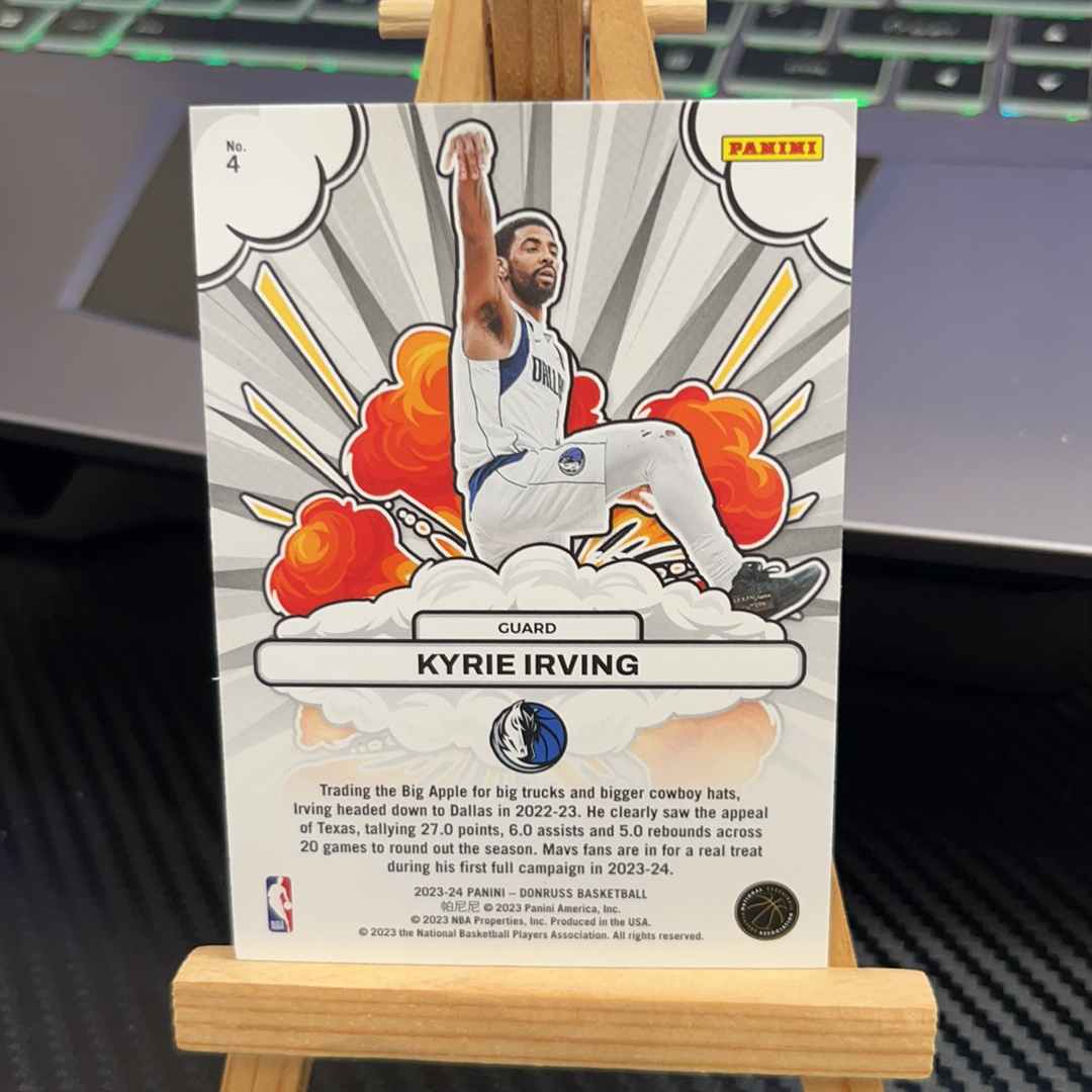 2023-24 Panini Donruss Kyrie Irving 凯里 欧文 独行侠 杜蕾斯系列 特卡 卡品如图 凑图必备 值得收藏!免费代卖!
