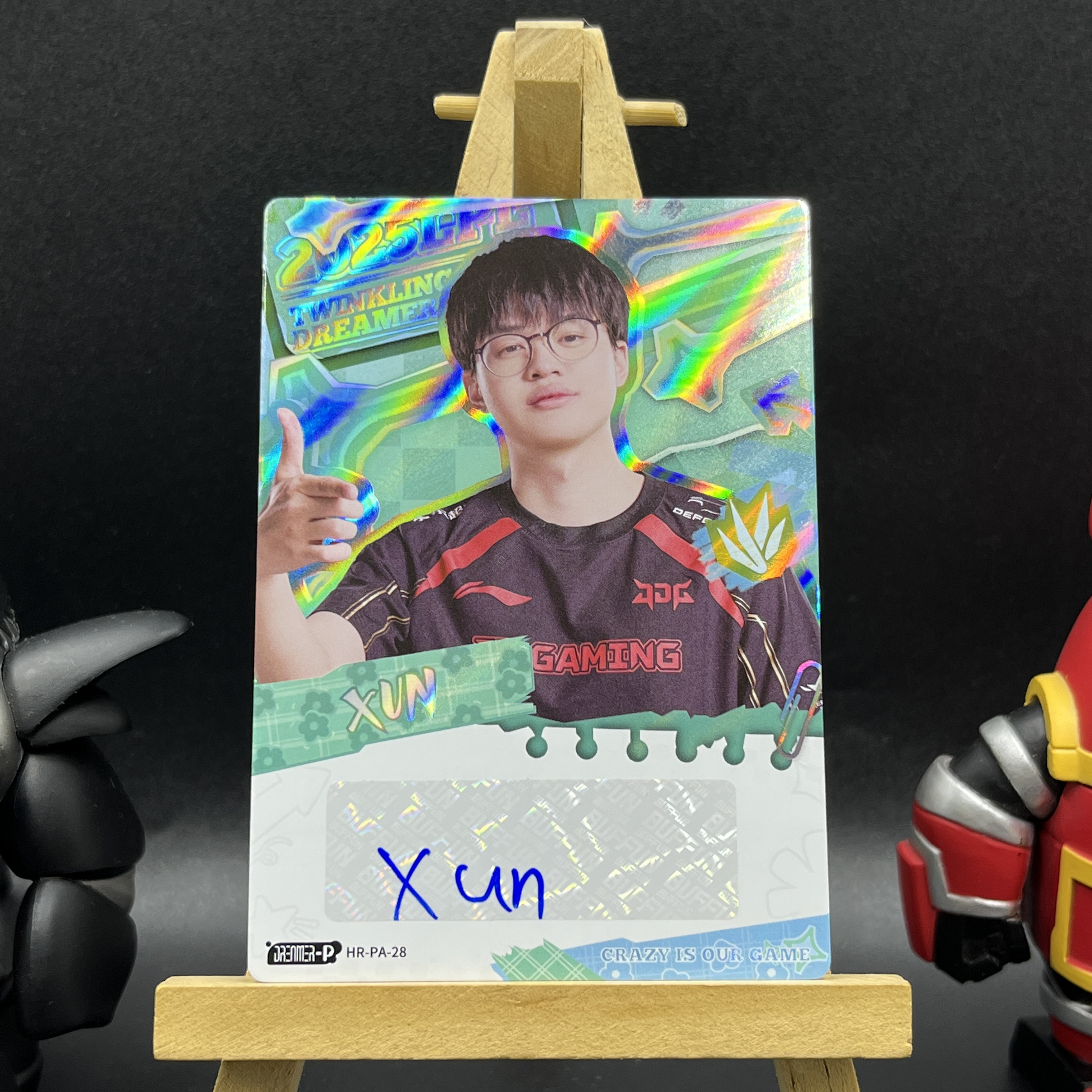 【KabuDa不累计】2025 Buffun 不凡玩品 英雄联盟 星火逐梦 LPL 选手卡 JDG Xun 签字 贴签卡 GW