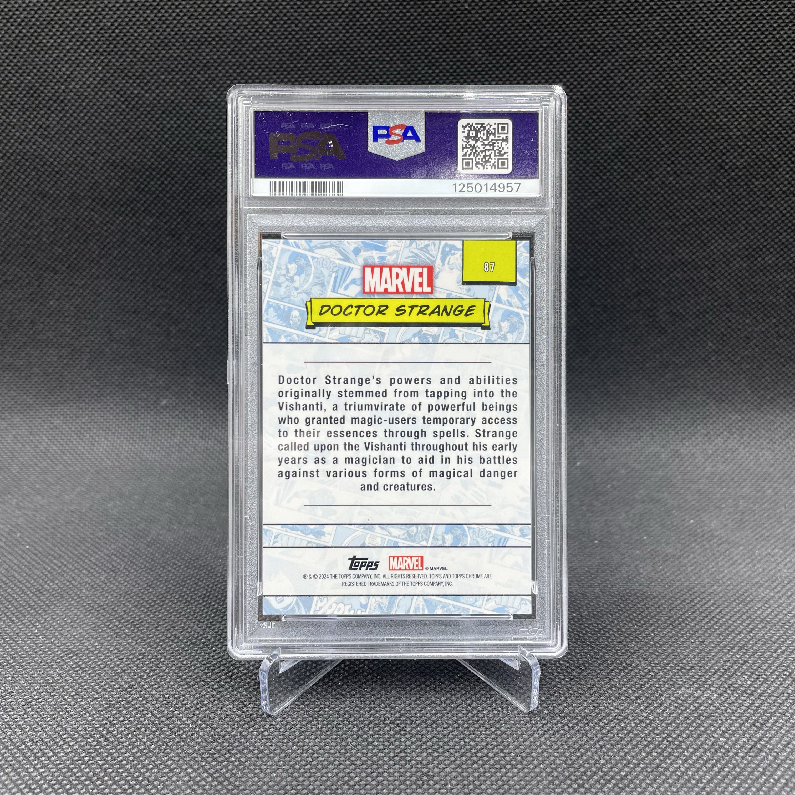 2024 Topps Chrome Doctor Strange 【无界代卖】Marvel(MCU)元年 漫威 奇异博士 05/39编 Human Torch 火焰折 人气角色 PSA9 不累计 大鱼