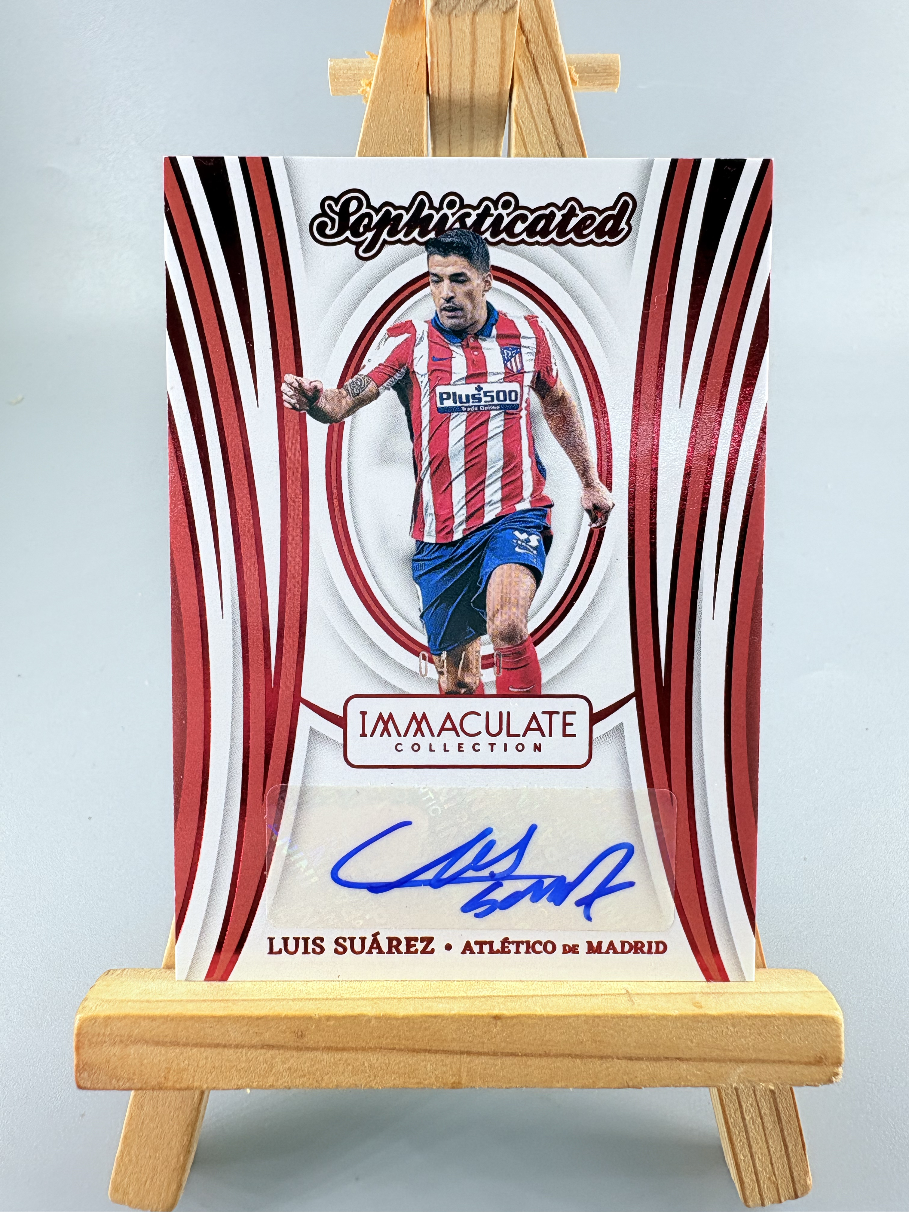 2024-25 Panini Immaculate Luis Suárez 【缪斯球星卡】苏亚雷斯 10编 马竞 巴萨 利物浦 乌拉圭 帕尼尼 爱咪咪 卓越签 04/10 卡品如图afc05