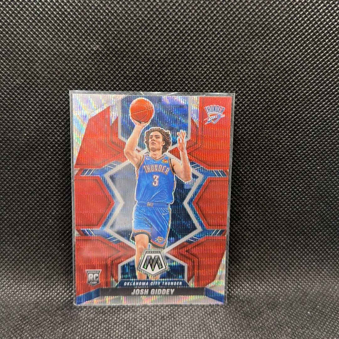 【Roseee代卖】2021-22 Panini Mosaic Josh Giddey RC 马赛克 雷霆 新秀 约什 吉迪 红冰 折射 Dub