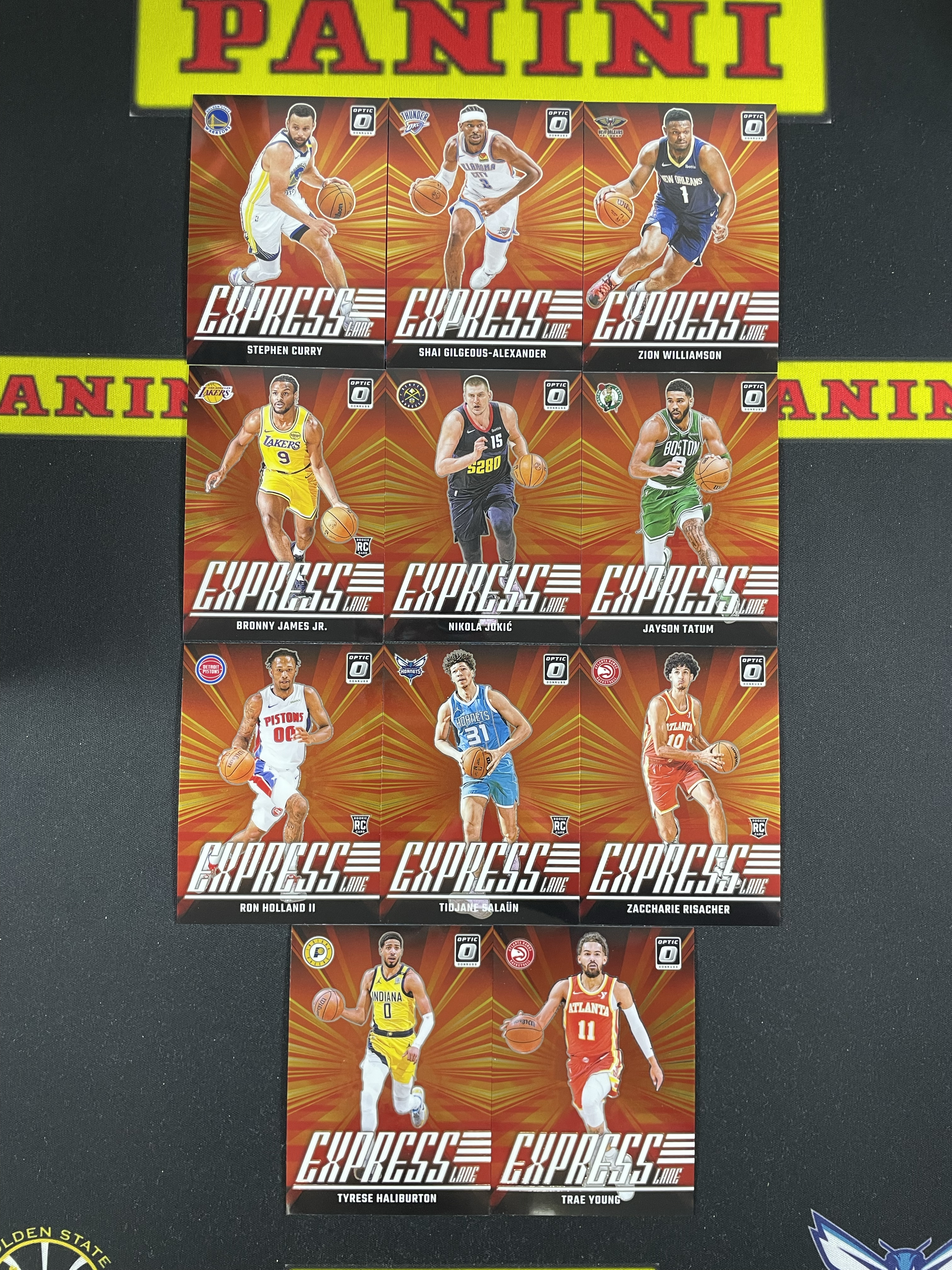 【皮成仙拍卖 统一手续费6%】 PANINI 24-25 杜蕾斯 OPTIC 库里 亚历山大 锡安威廉姆斯 塔图姆 约基奇 特雷杨 扎卡里里萨谢 等 特卡【只发顺丰】白白124