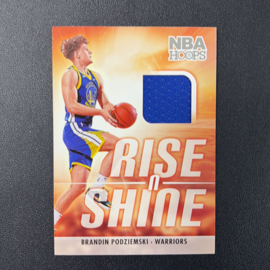 2023-24 panini hoops brandin podziemski 勇士 波杰姆斯基 RC 新秀 球衣 物料 专收必备 瑕疵看图 东契奇 sga 库里 文班亚马 詹姆斯