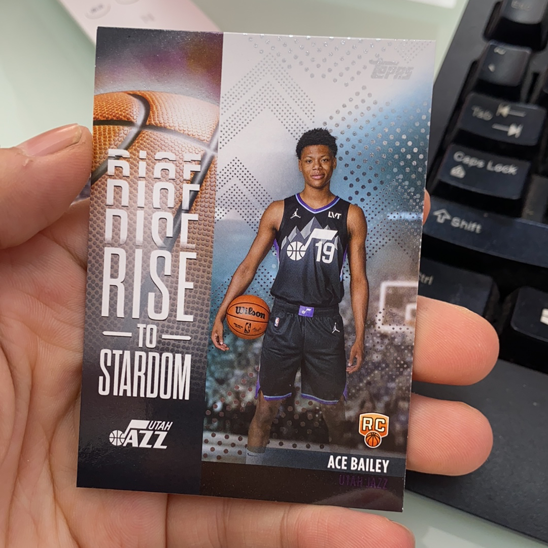 2025-26 Topps bailey 零重力 新秀 爵士 艾斯 贝利 打包 卡品如图