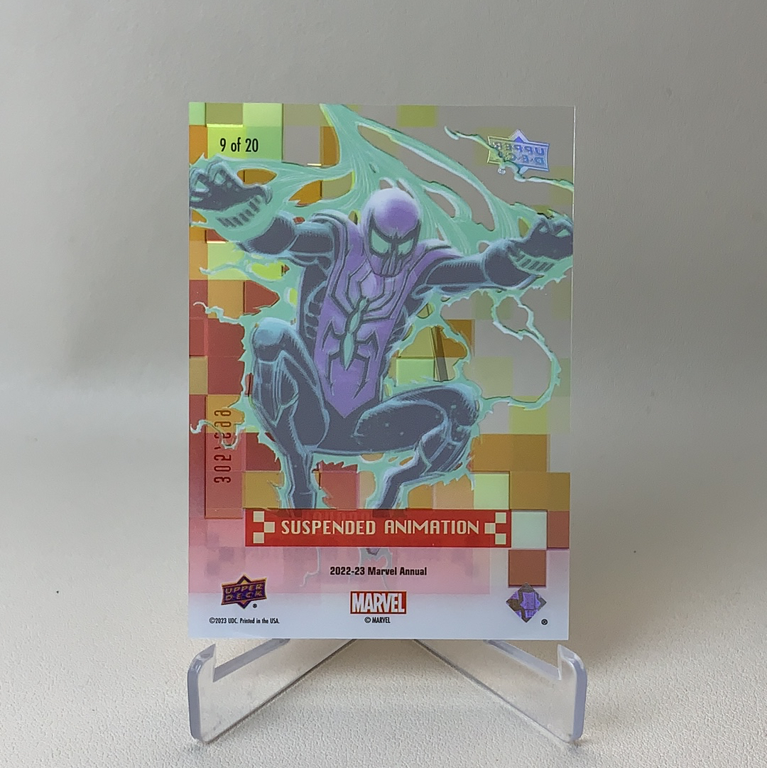 【弈卡代拍】2023 Upper Deck Marvel 漫威 ANNUAL 2022-23年度年鉴 胶片特卡 折射 Chasm 裂隙 本·莱利 305/699编 品相如图 凑套必备 哈拉