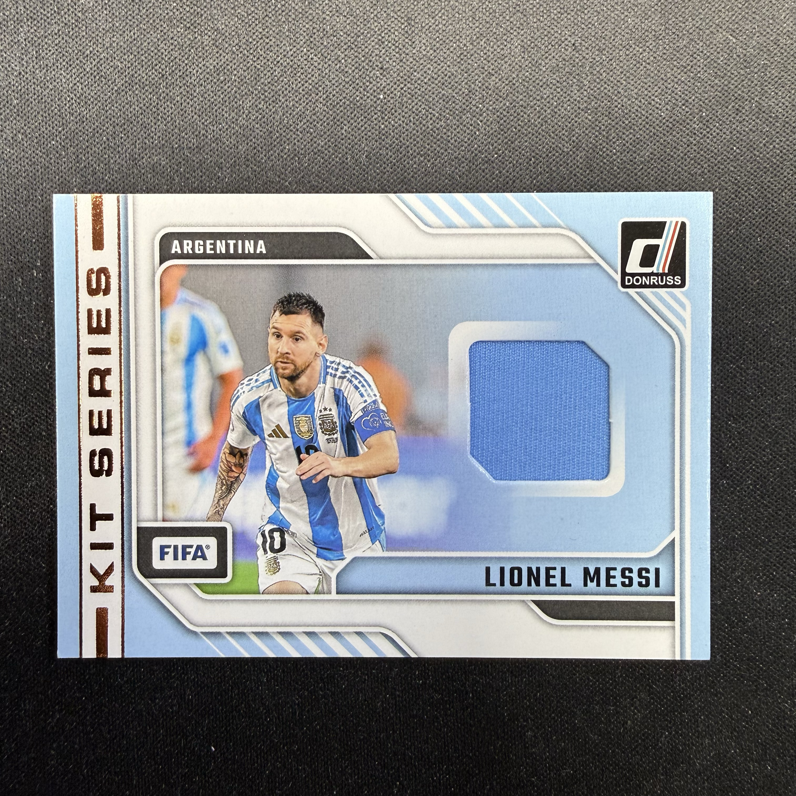 2024-25 Panini Donruss Lionel Messi 【SC拍卖】杜蕾斯 梅西 阿根廷 小窗物料 瑕疵如图收藏必备(david徐)