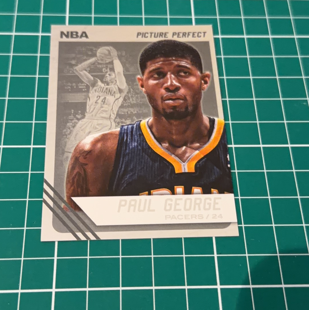 2014-15 Panini Americana Paul George S.p.a. 保罗乔治 泡椒 大头特卡 闪卡 特卡 精美选图 多年老卡 绝版卡 稀有大比例