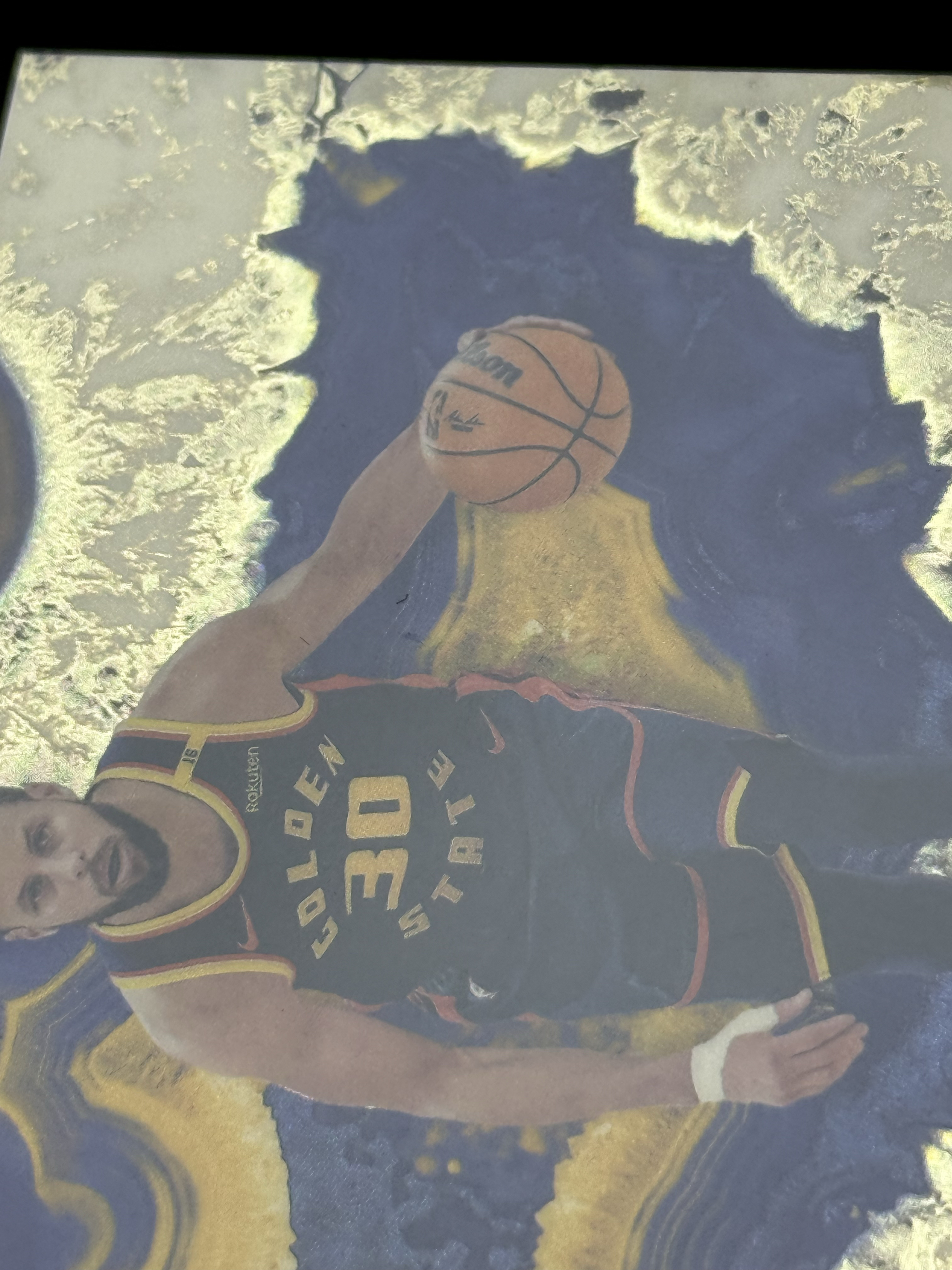 【炽焰拍卖】2025-26 Topps Bowman Chrome Stephen Curry 勇士 斯蒂芬 库里 历史三分王 1/1编 1of1 Crystalized 晶洞 水晶 结晶石 爆金折 折射 元年大比例 SSP 微瑕#立洲