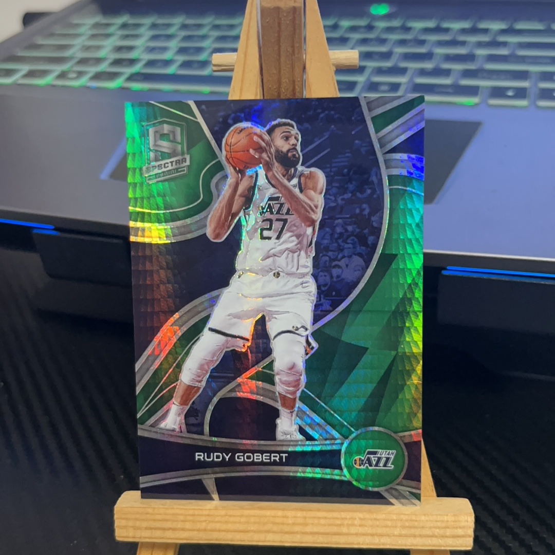 2021-22 Panini Spectra Rudy Gobert 鲁迪 戈贝尔 爵士 折射 光谱系列 卡品如图 凑图必备 值得收藏!免费代卖!