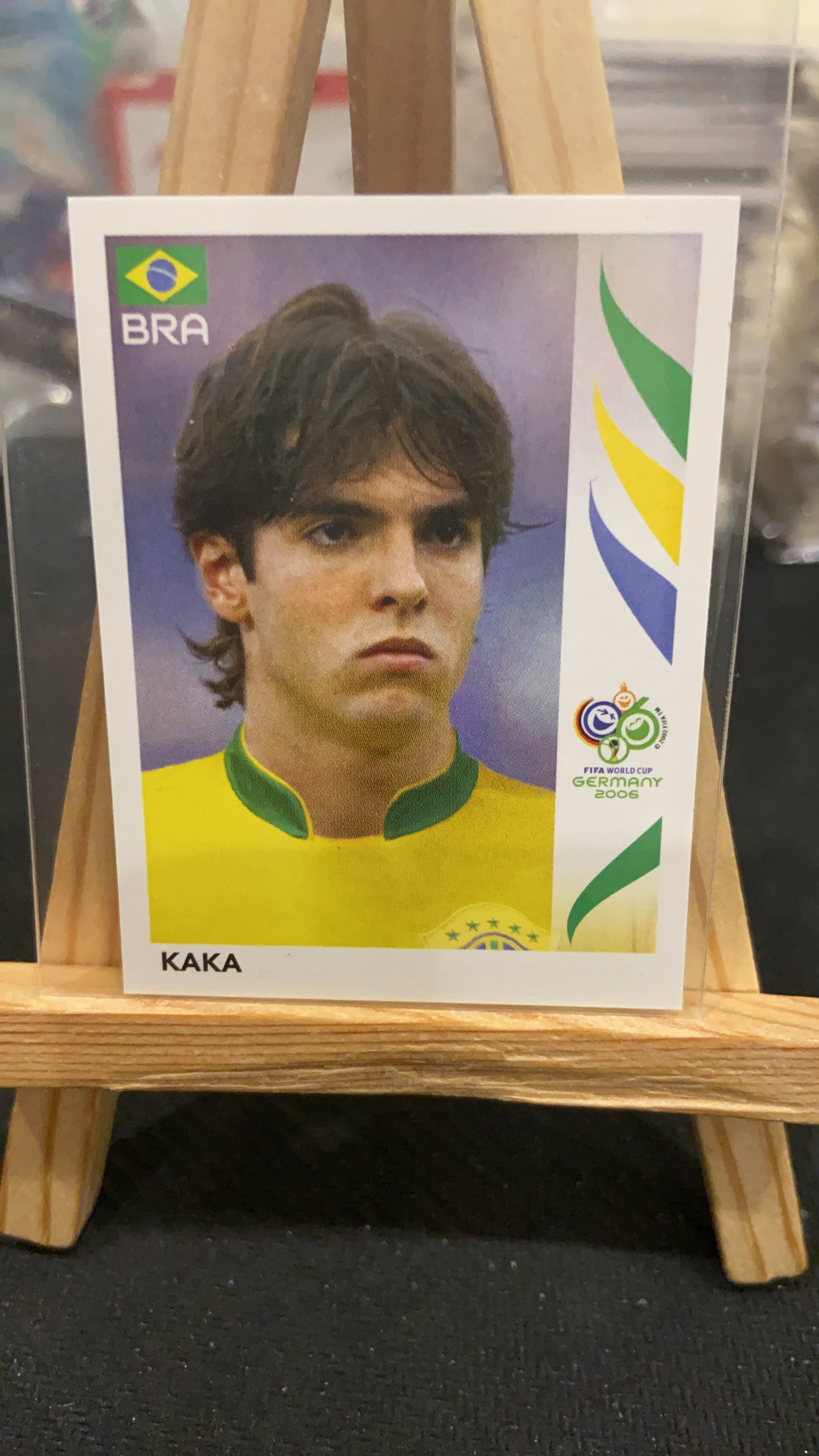 2006 Panini 世界杯 贴纸 【不累计】 巴西 AC米兰 卡卡 上帝之子 定妆照 凑套