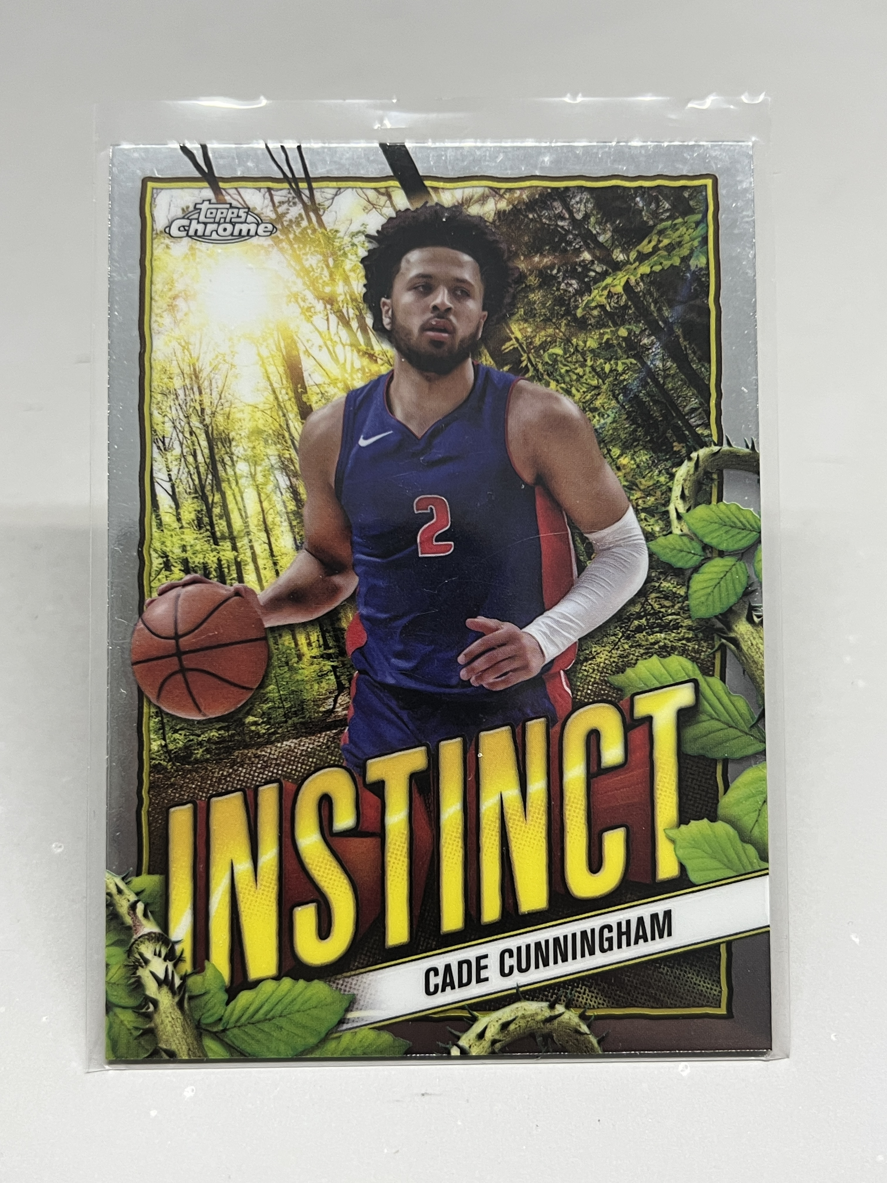 2025 Topps Chrome Cade Cunningham【挂机拍卖】CC 康宁汉姆 坎宁安 活塞 Instinct特卡 #15 收藏 凑套 卡品如图