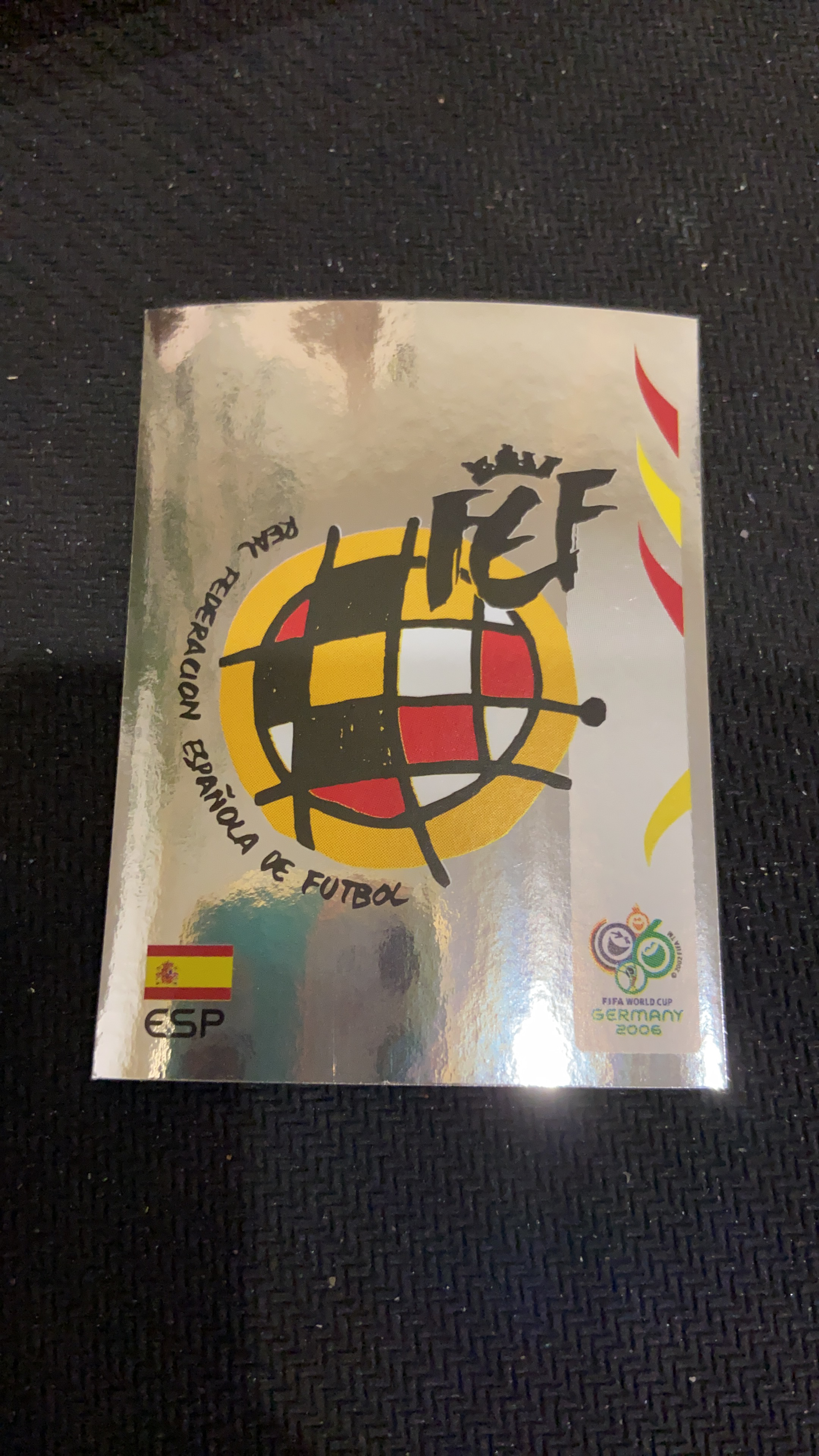 2006 Panini 世界杯 贴纸 【不累计】 西班牙 队徽 凑套