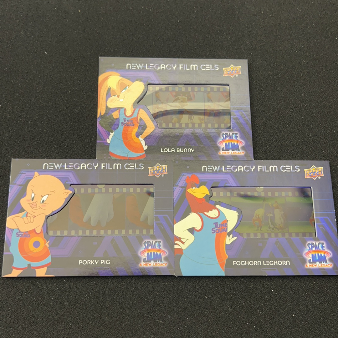 2021 Upper Deck Space Jam Lola Bunny 【小V代拍】Lola Bunny 胶片 空中大灌篮 3张 不保卡品 卡品如图【阿里嘎多】z