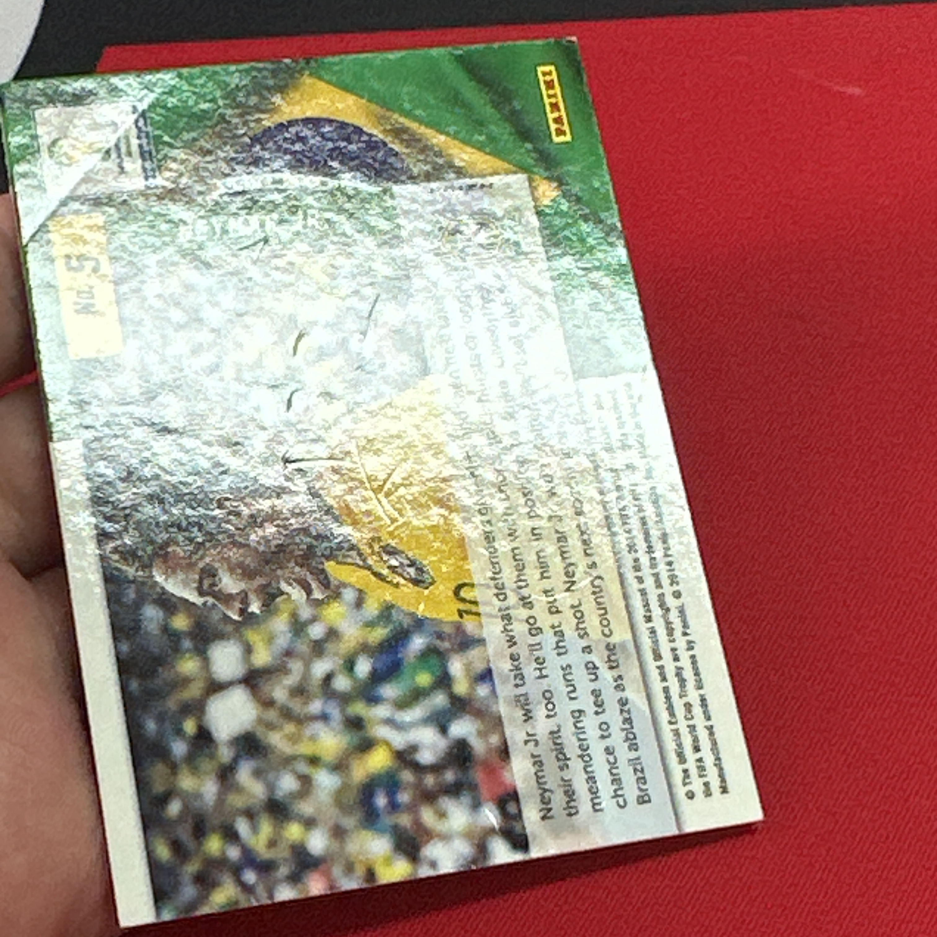 【四喜代拍】2014 Panini Prizm Neymar Jr. PZ 元年 世界杯 巴西 内马尔 内少 Net Finders 射手特卡 银折 折射 卡品如图(archer)