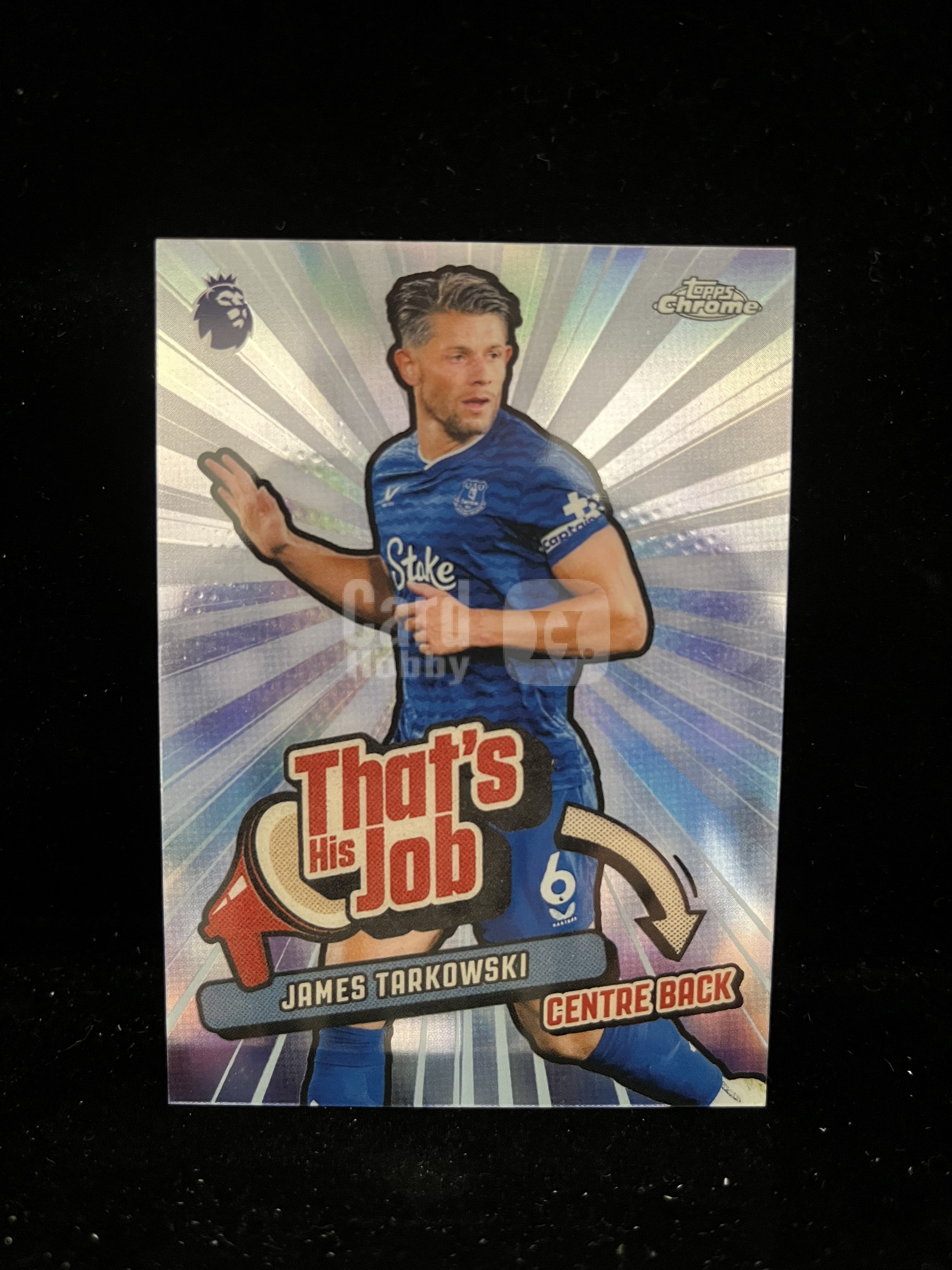 免费代拍 2025 Topps Chrome 英超 塔尔科夫斯基 James Tarkowski 折射 卡品如图#E830