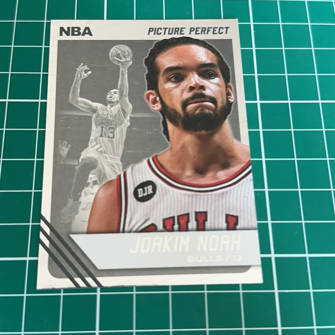 2014-15 Panini Americana Joakim Noah S.p.a.乔金诺阿 大头特卡 闪卡 picture perfect 十年老卡 绝版卡 稀有大比例 收藏必备