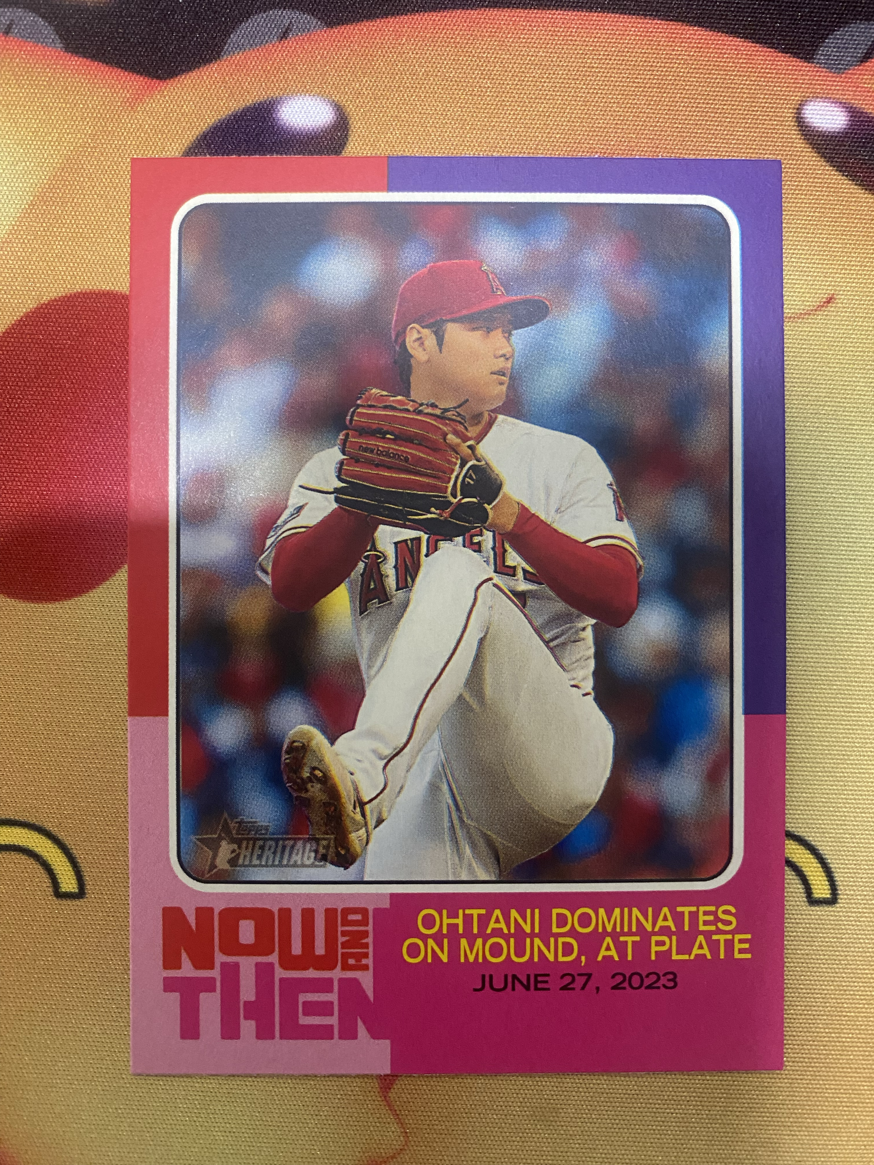2024-25 Topps Heritage High Number Shohei Ohtani 大谷翔平MVP